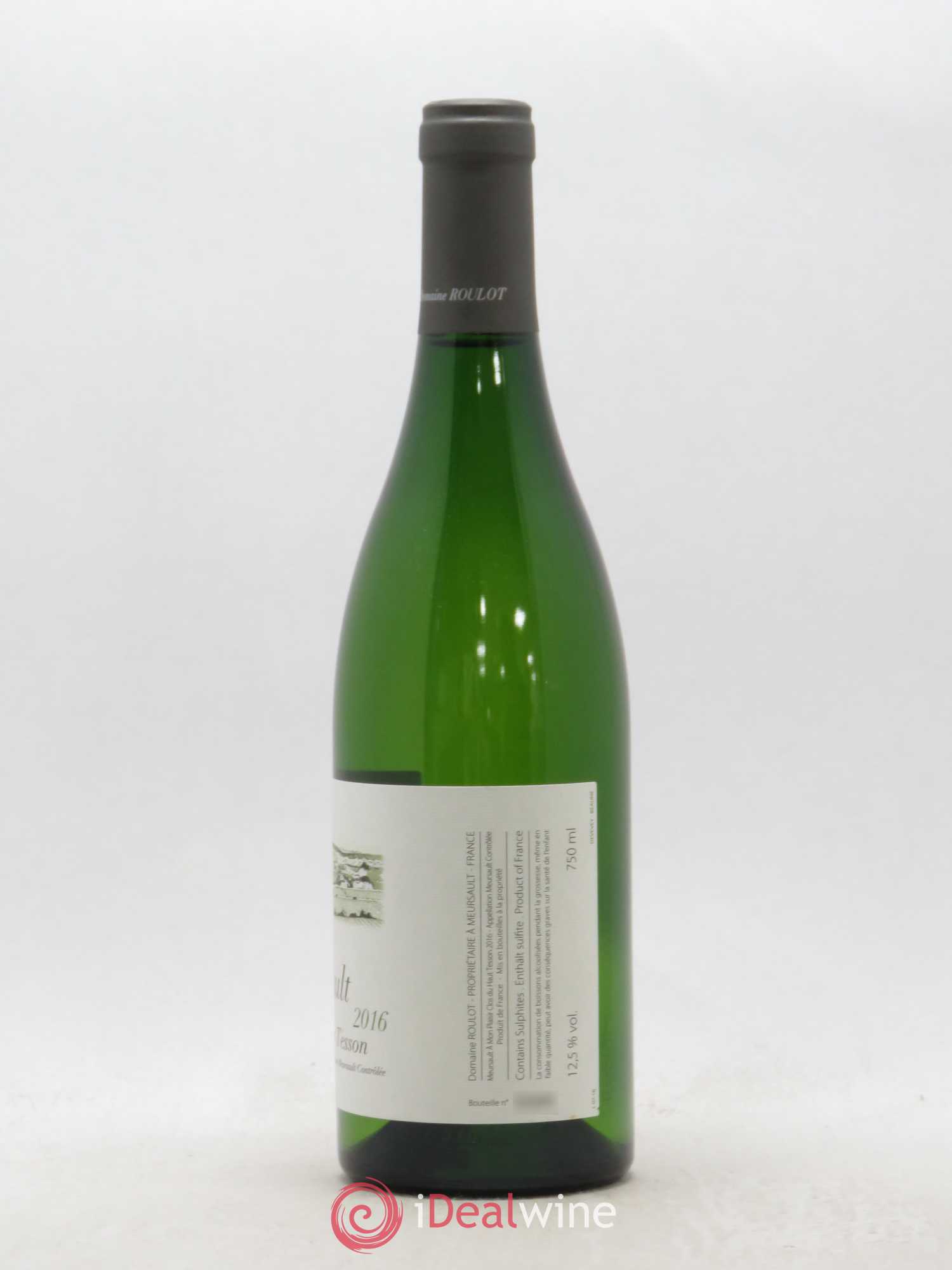 Meursault A mon plaisir Clos du Haut Tesson Roulot (Domaine) 2016 - Lot de 1 bouteille - 1