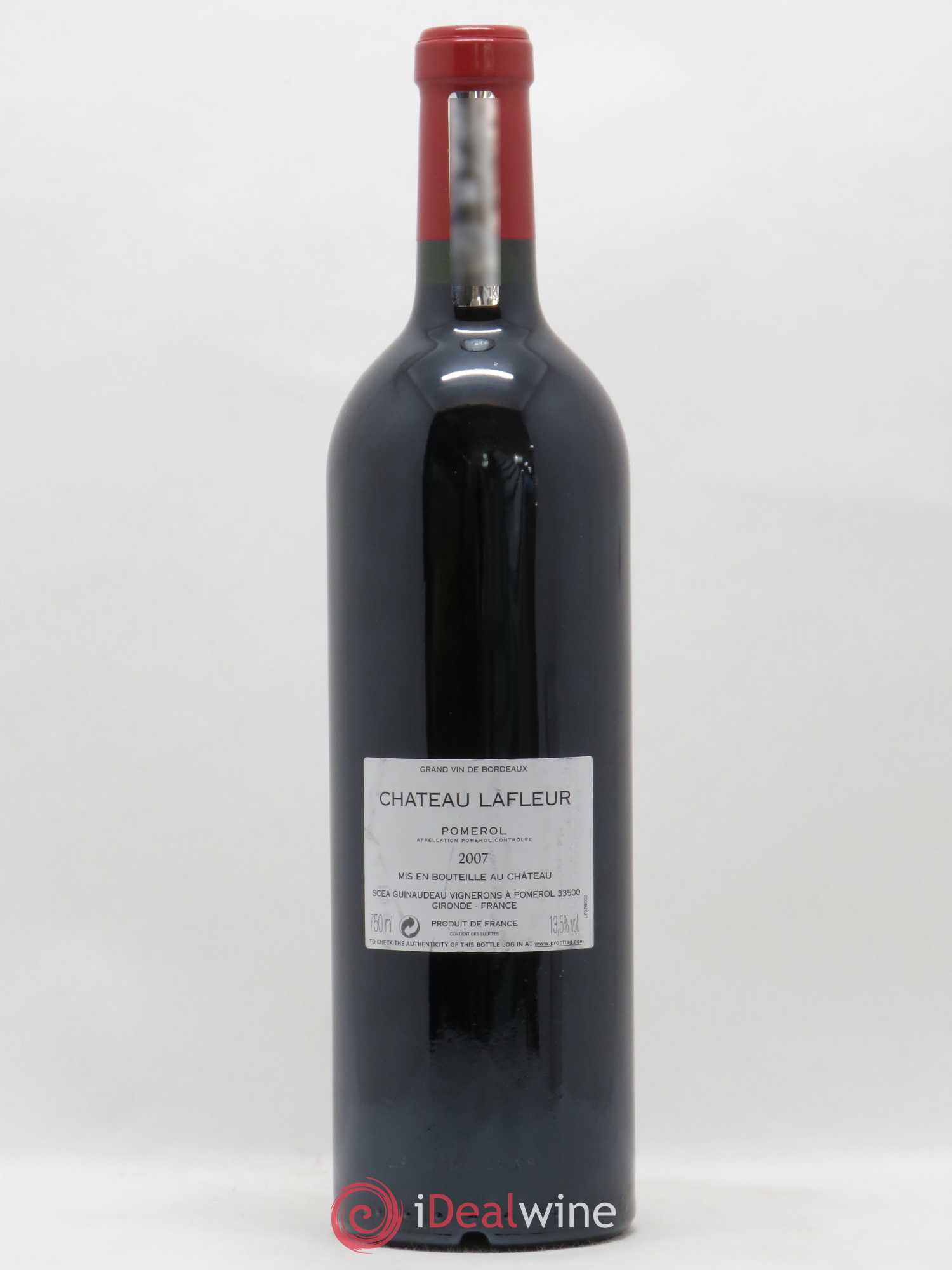 Château Lafleur 2007 - Lot de 1 bouteille - 1