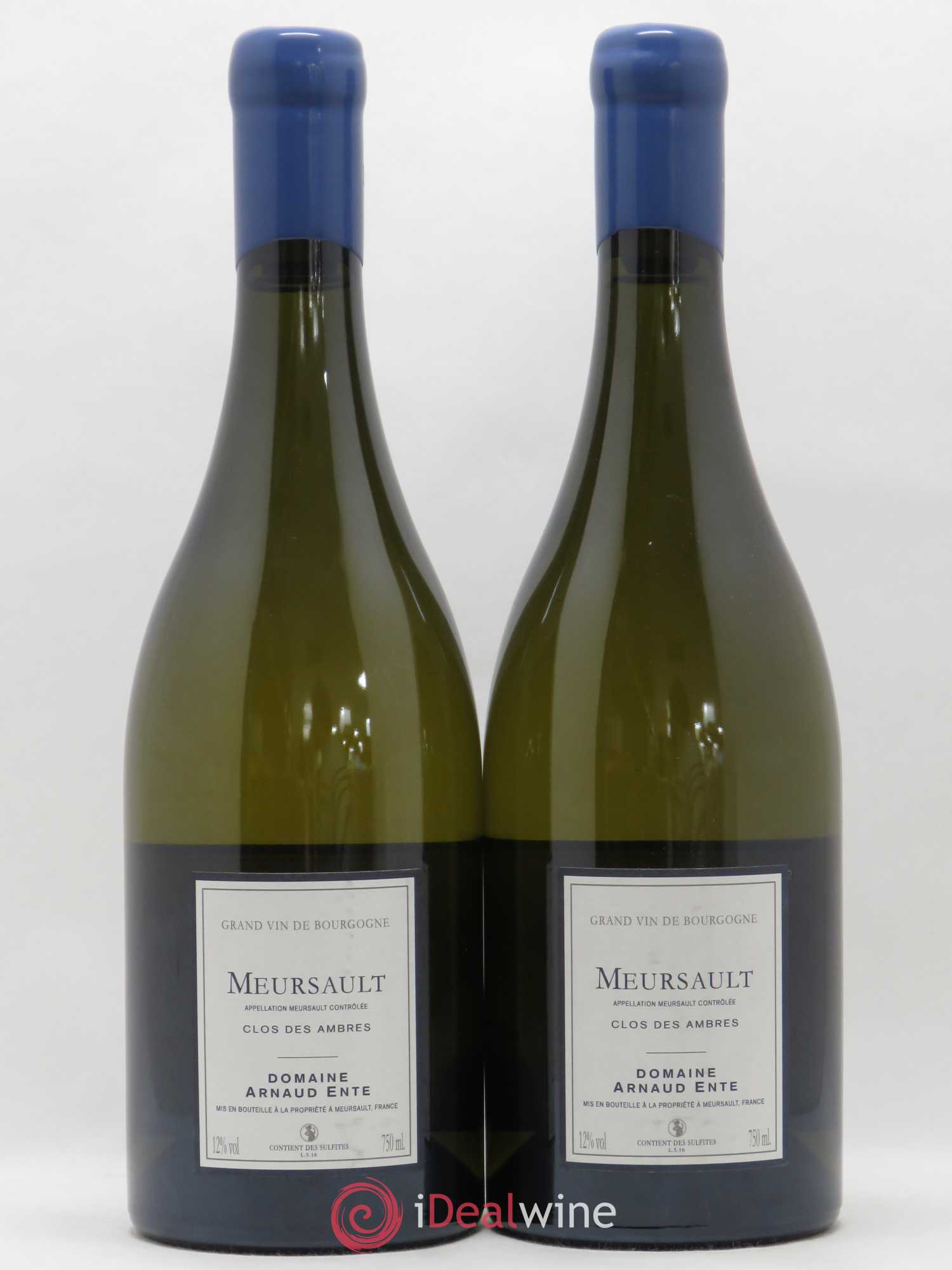 Meursault Clos des Ambres Arnaud Ente 2016 - Lot de 2 bouteilles - 1