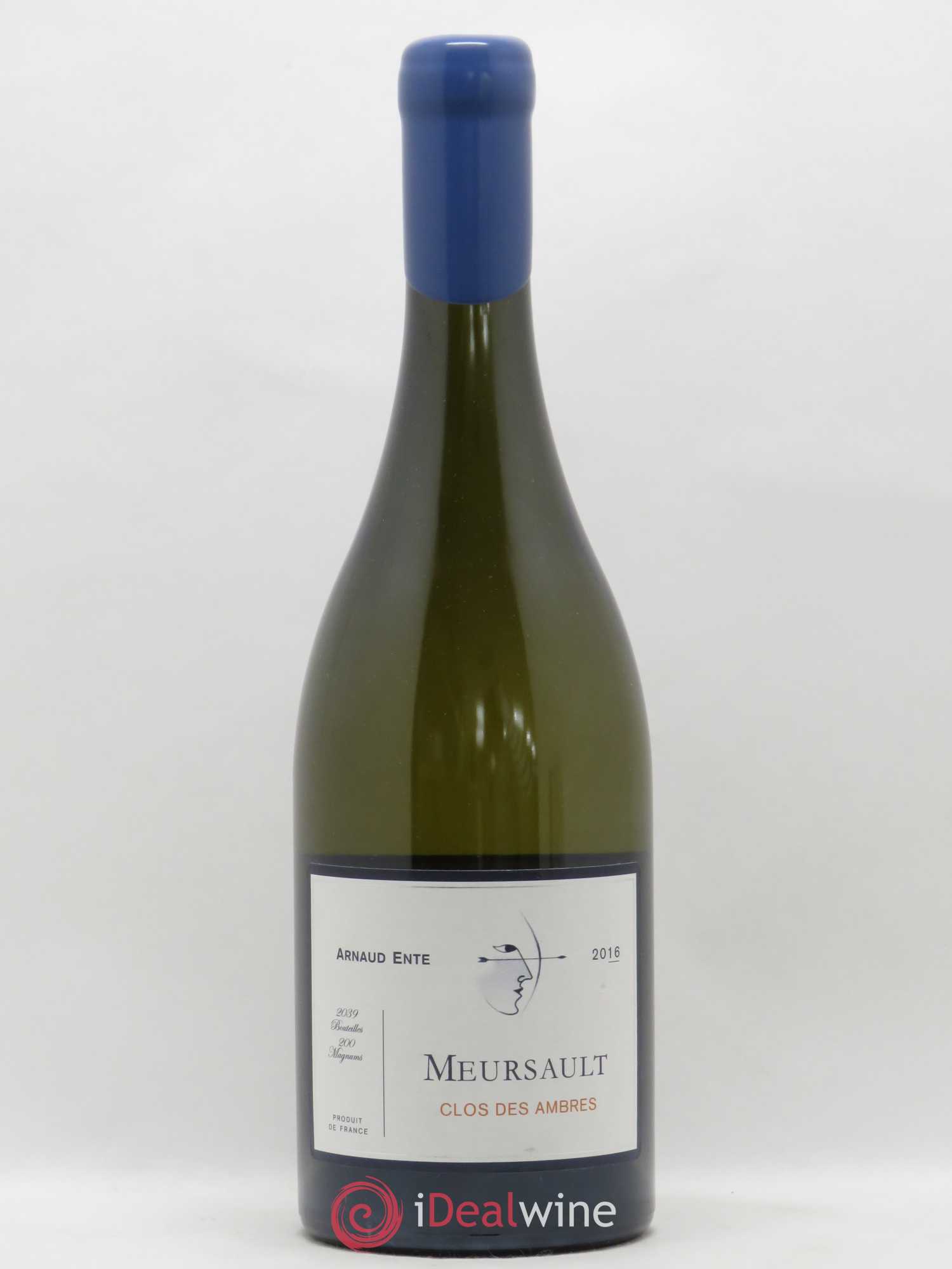 Meursault Clos des Ambres Arnaud Ente 2016 - Lot de 1 bouteille - 0