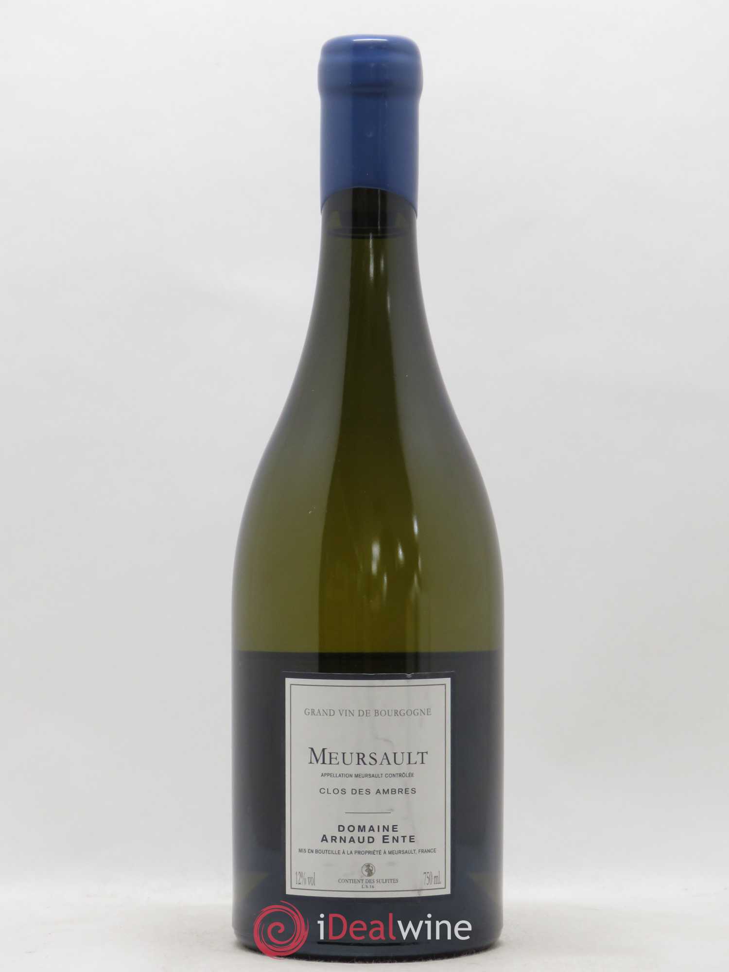 Meursault Clos des Ambres Arnaud Ente 2016 - Lot de 1 bouteille - 1