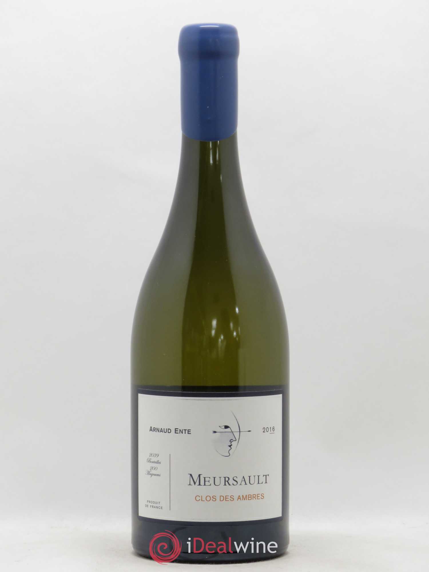 Meursault Clos des Ambres Arnaud Ente 2016 - Lot de 1 bouteille - 0