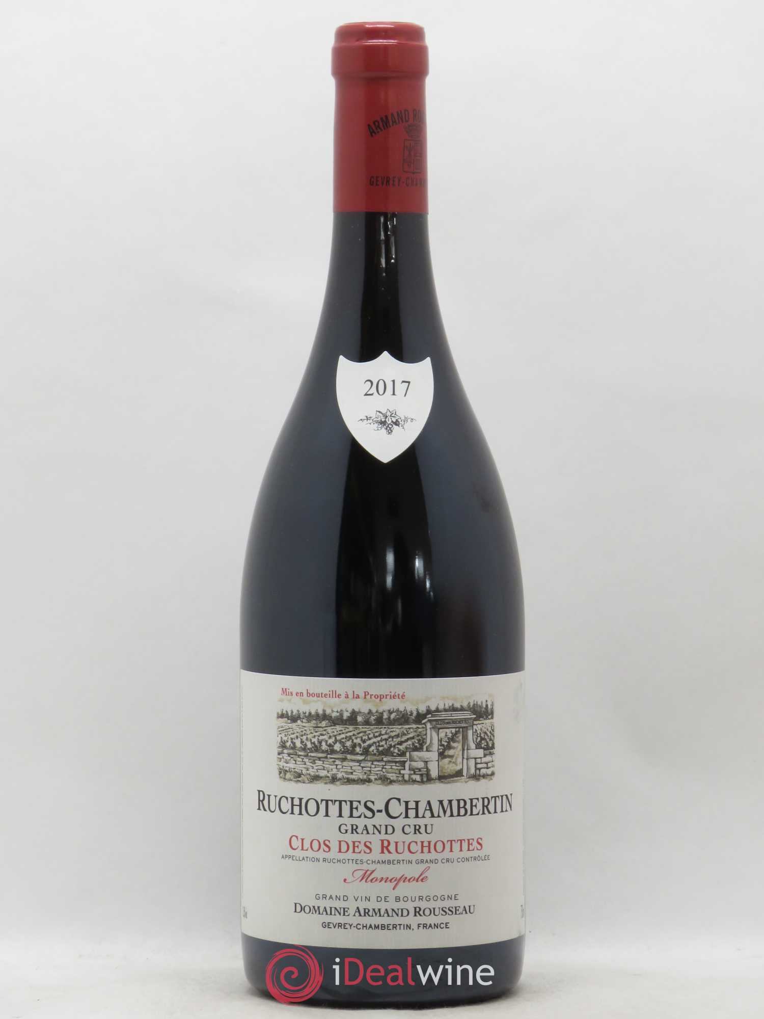Ruchottes-Chambertin Grand Cru Clos des Ruchottes Armand Rousseau (Domaine) 2017 - Lot de 1 bouteille - 0
