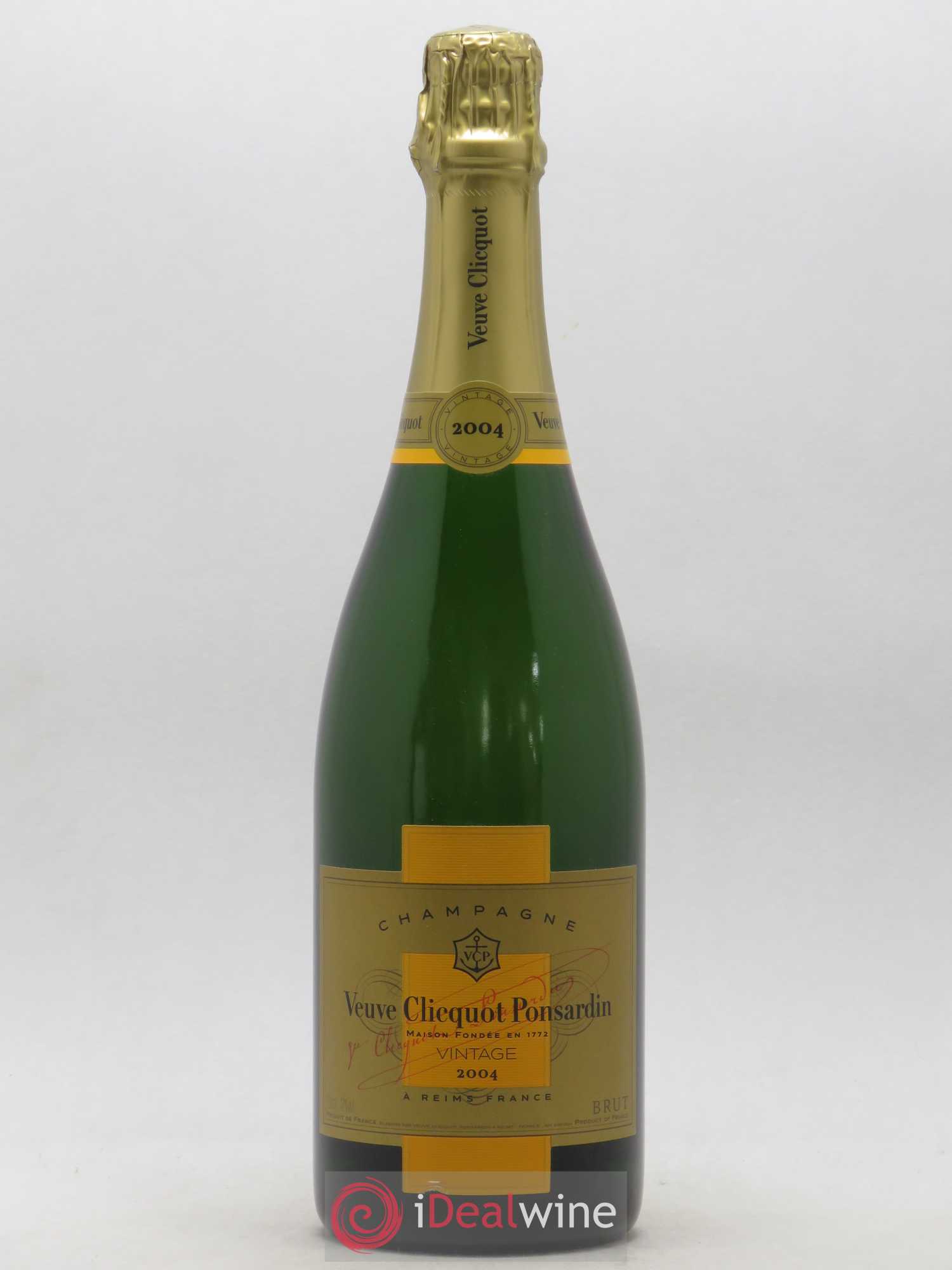 Brut Millésimé Veuve Clicquot 2004 - Lot de 1 bouteille - 0