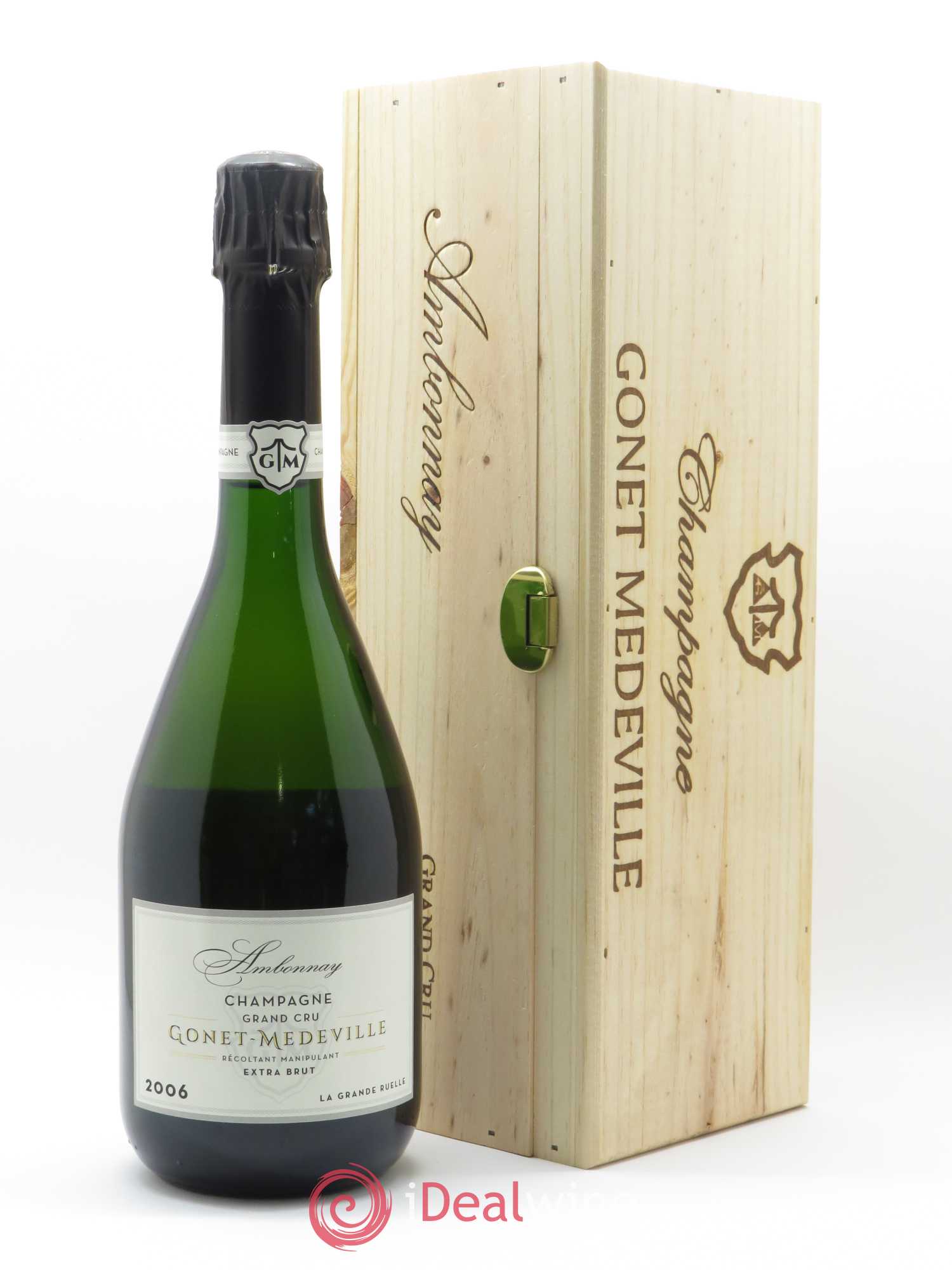 Ambonnay - La Grande Ruelle - Extra-Brut Vignobles Gonet-Medeville 2006 - Lot de 1 bouteille - 0