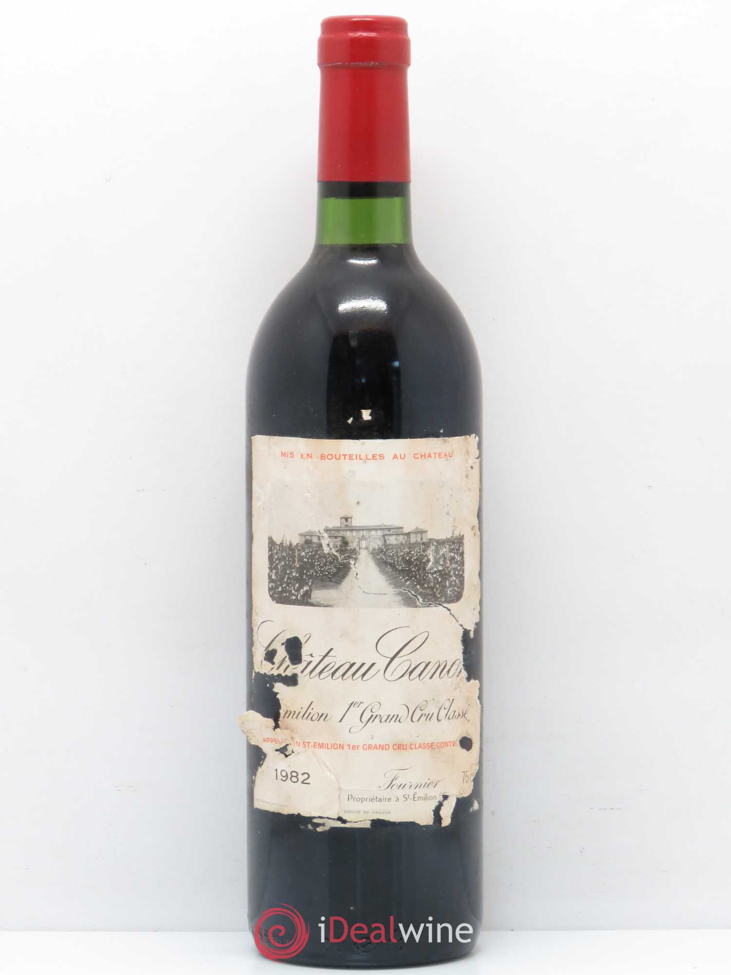 Château Canon 1er Grand Cru Classé B 1982 - Lot de 1 bouteille - 0