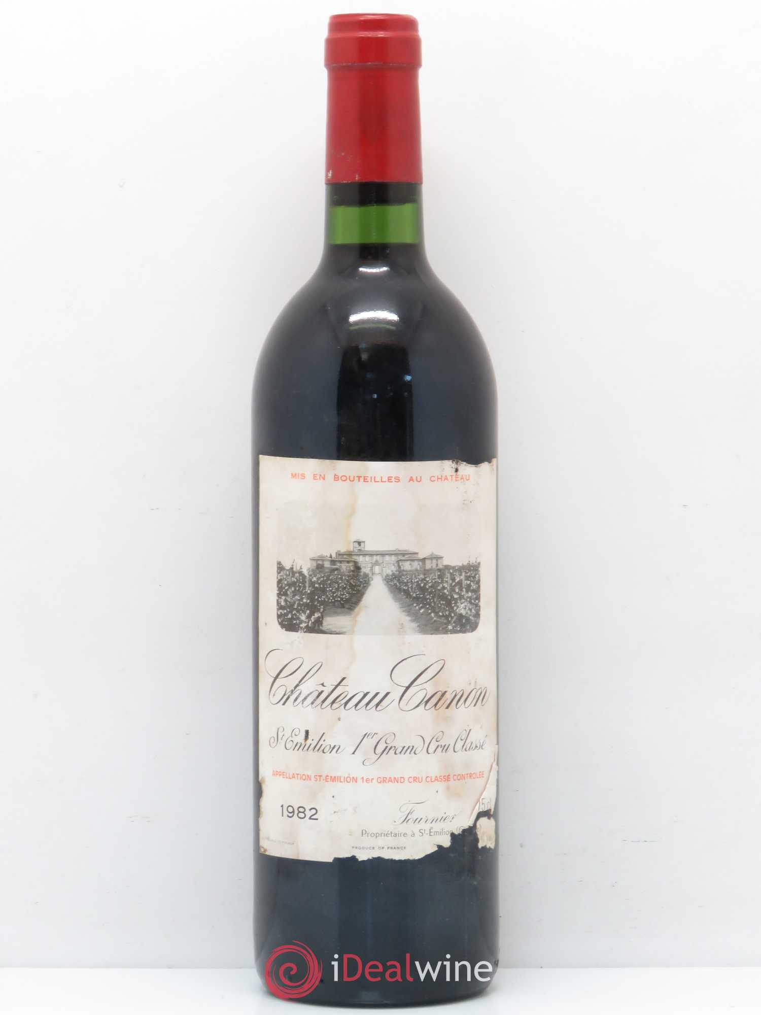 Château Canon 1er Grand Cru Classé B 1982 - Lot de 1 bouteille - 0
