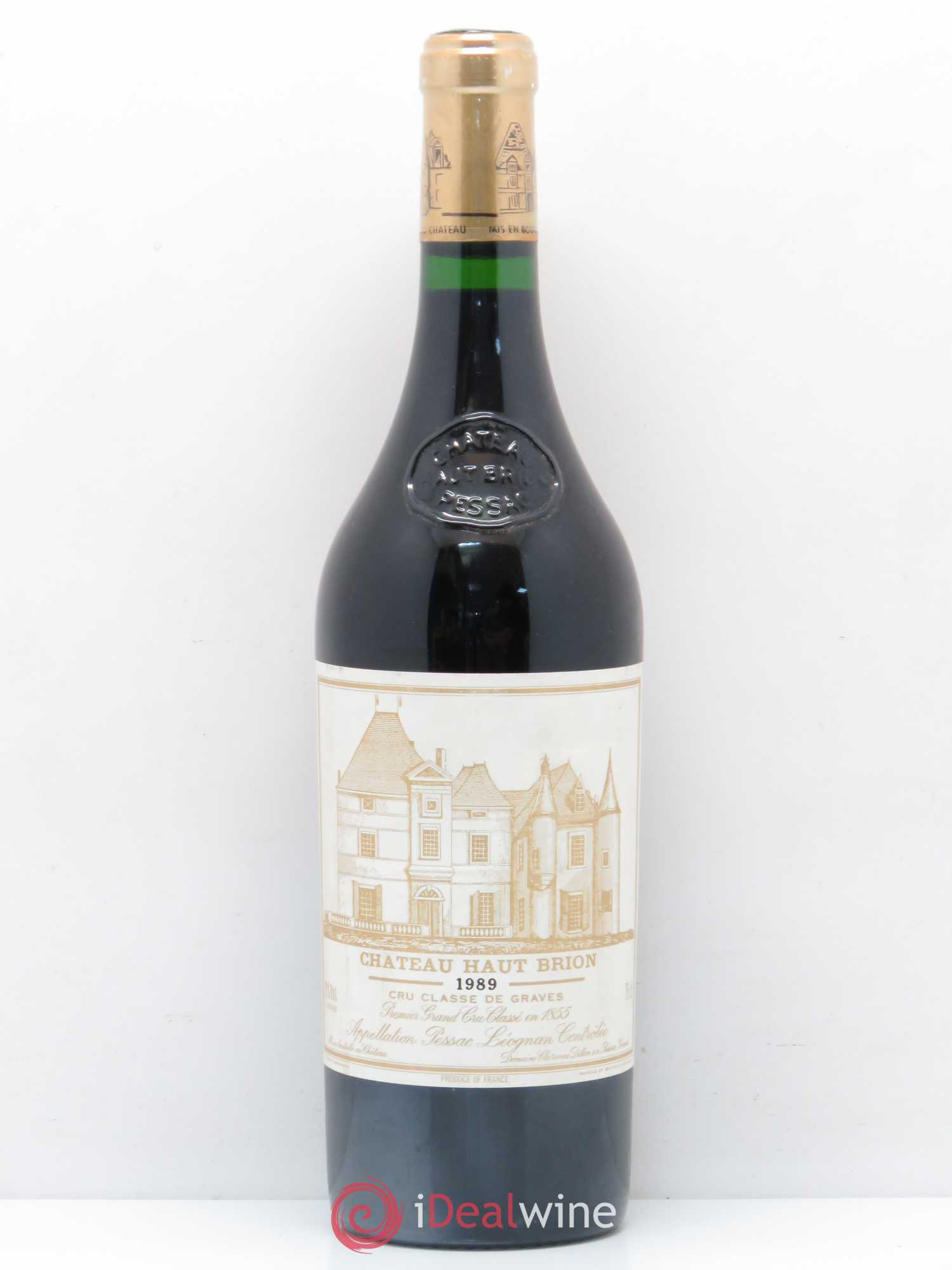 Château Haut Brion 1er Grand Cru Classé 1989 - Lot de 1 bouteille - 0