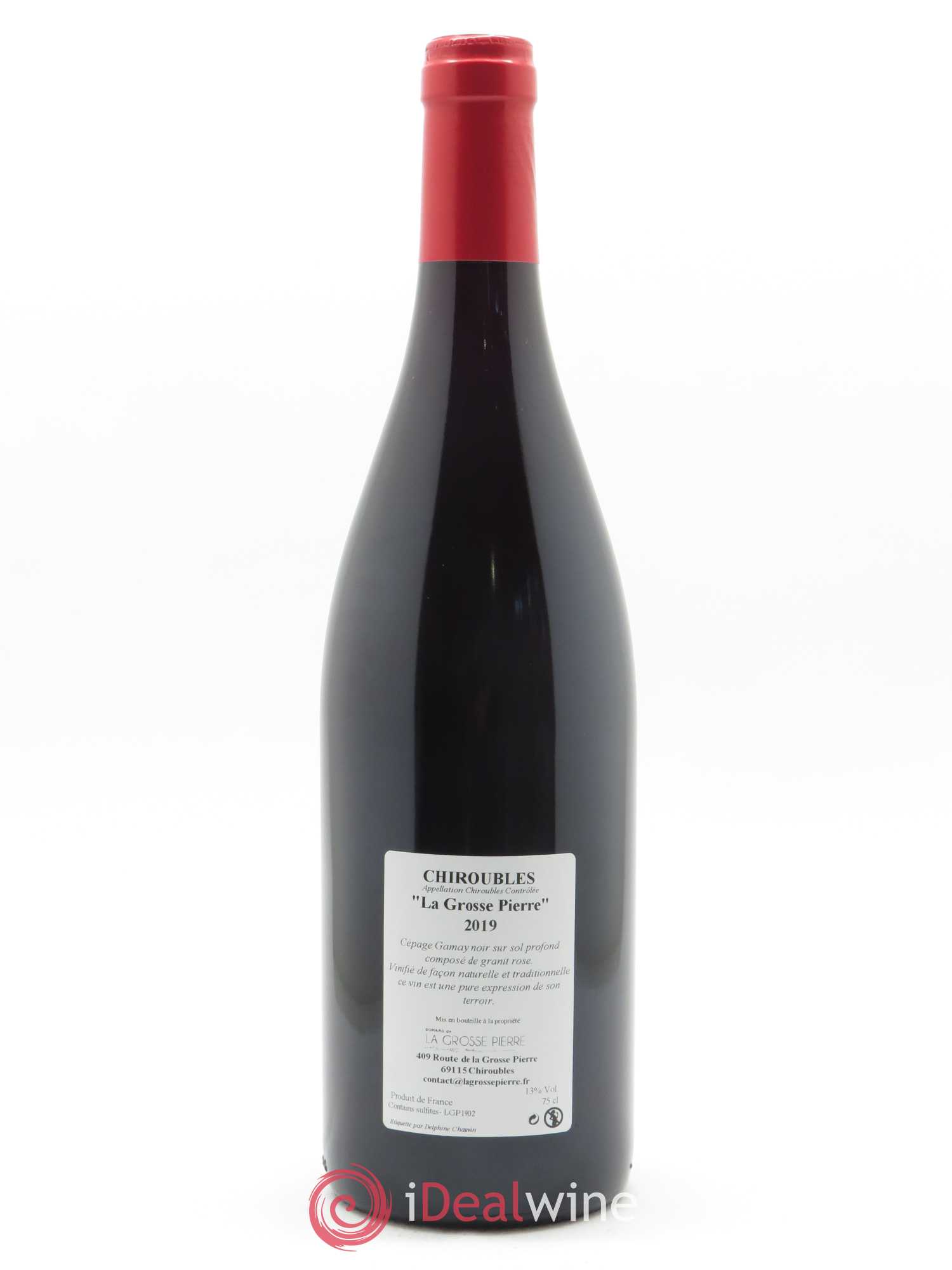 Chiroubles La Grosse Pierre La Grosse Pierre 2019 - Lot de 1 bouteille - 1