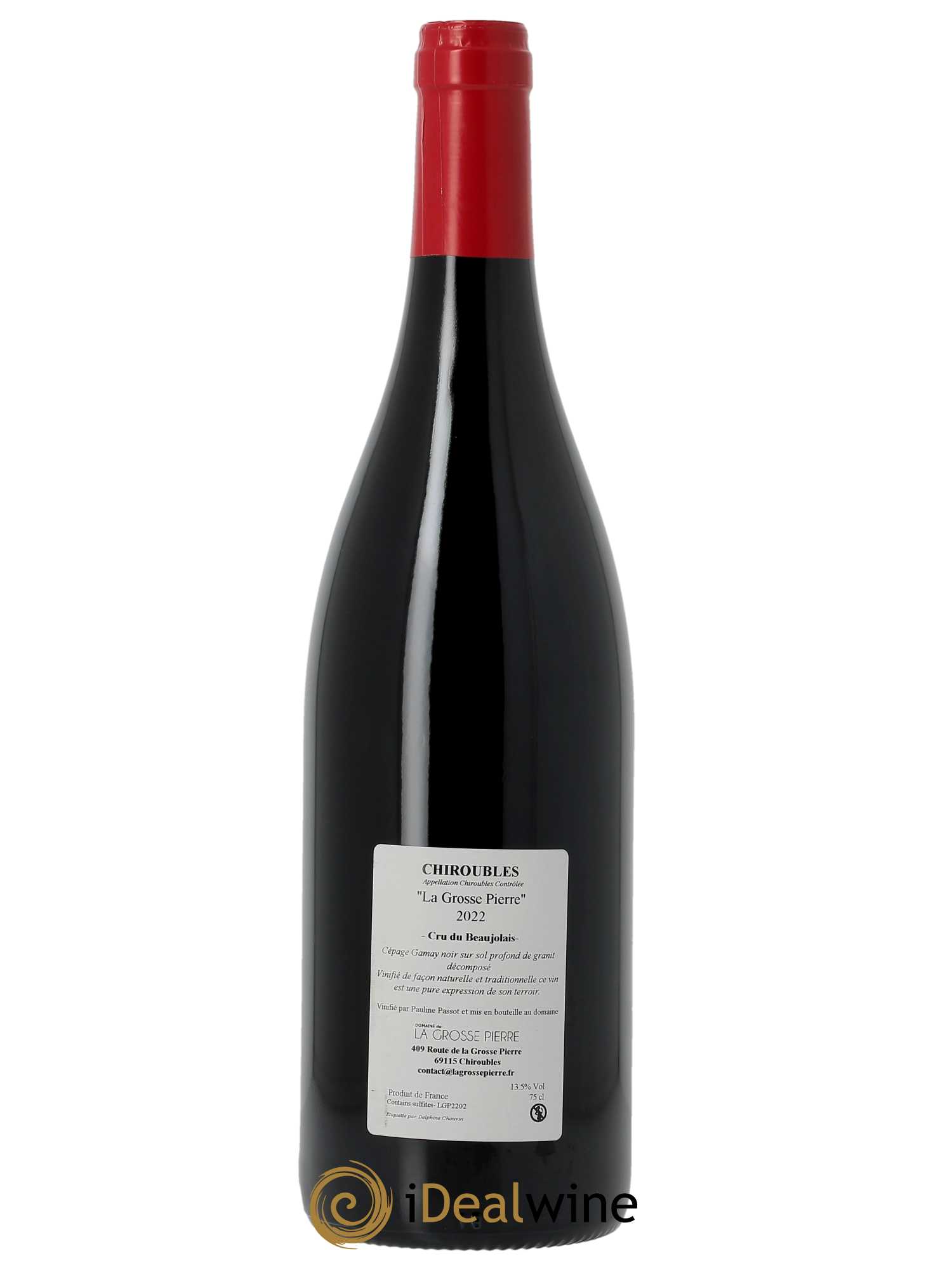 Chiroubles La Grosse Pierre La Grosse Pierre 2022 - Posten von 1 Flasche - 1