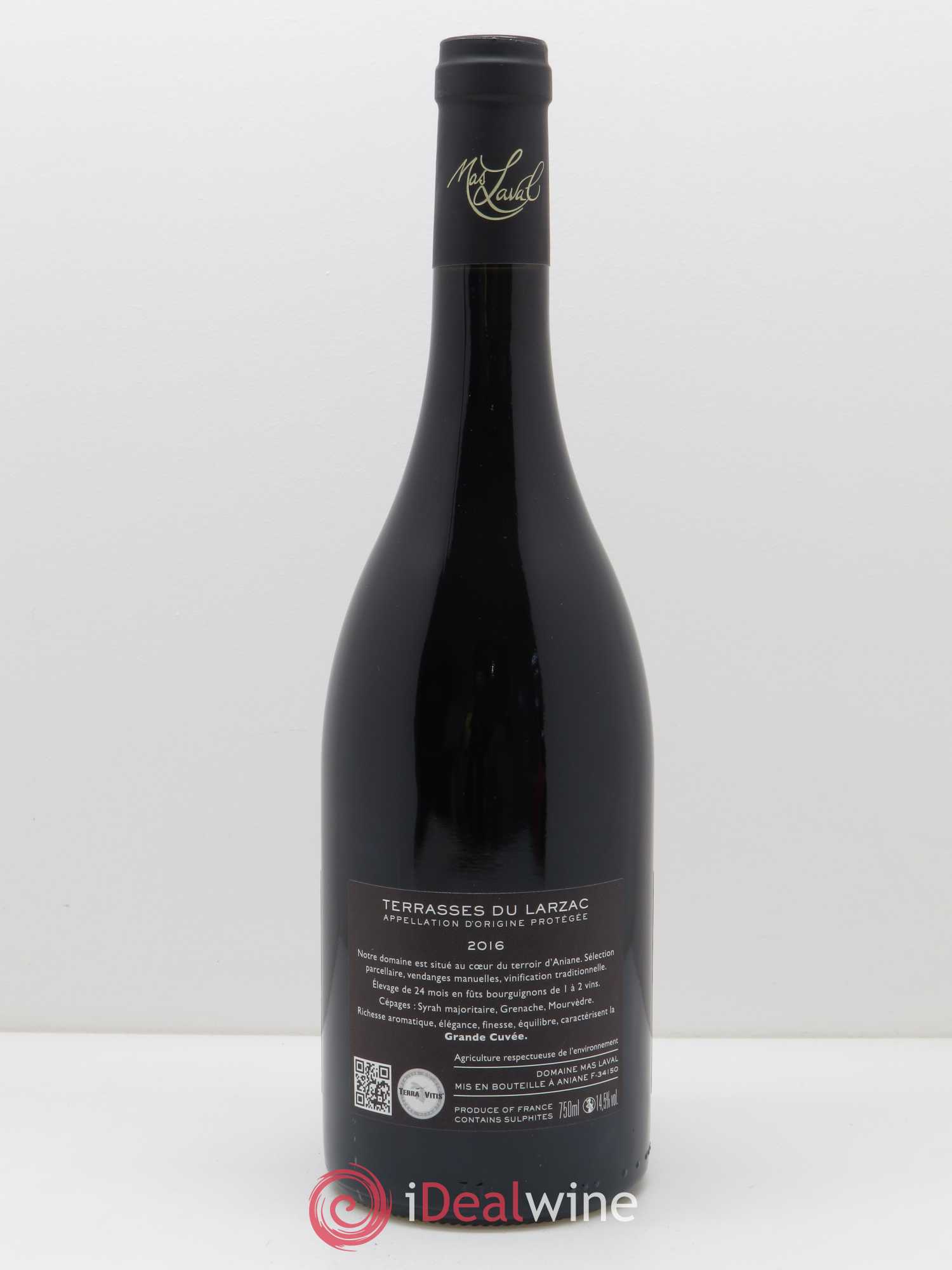 Pays d'Hérault Mas Laval Grande Cuvée Joël Laval 2016 - Lot de 1 bouteille - 1