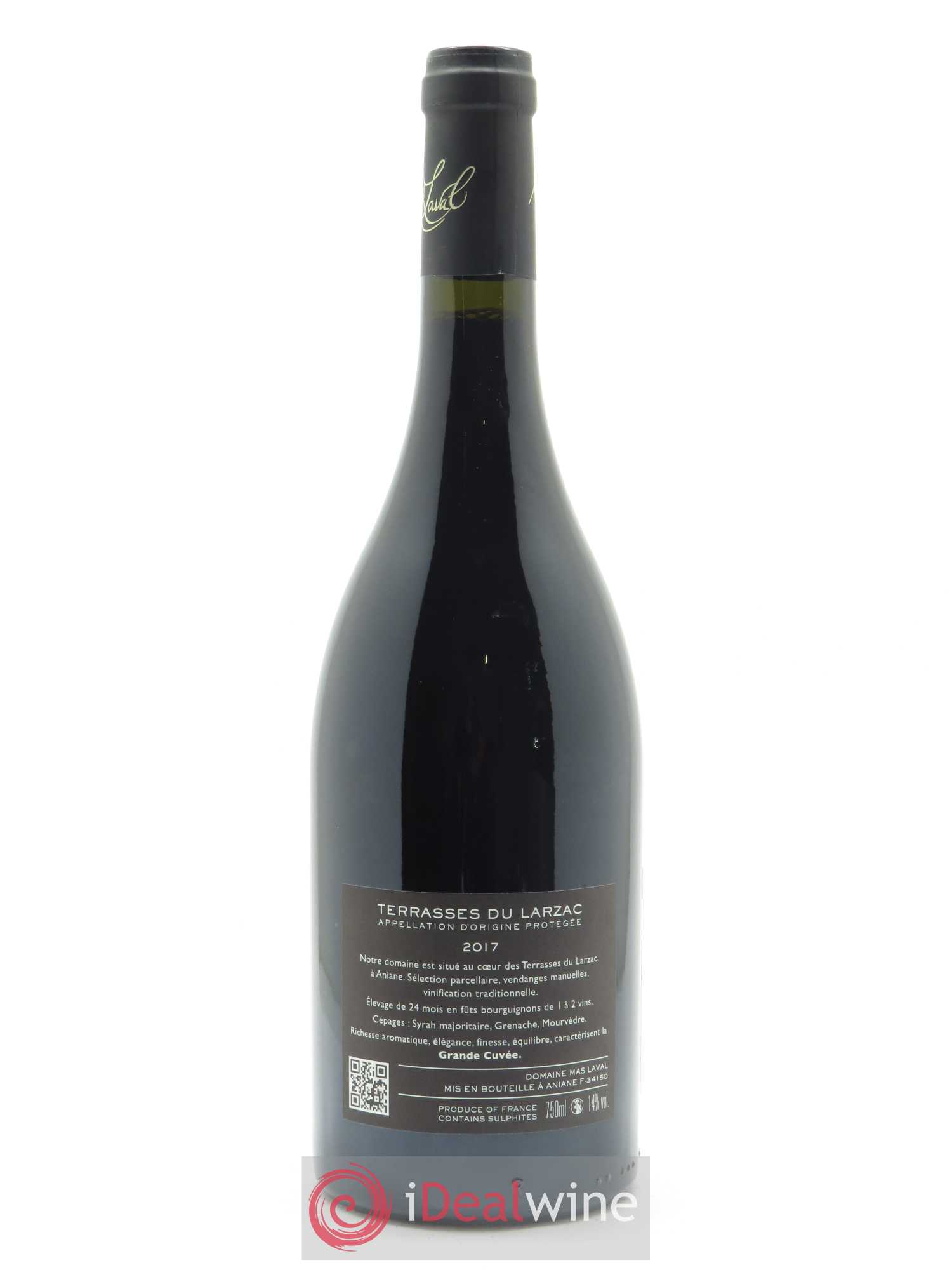 Pays d'Hérault Mas Laval Grande Cuvée Joël Laval 2017 - Lot de 1 bouteille - 1