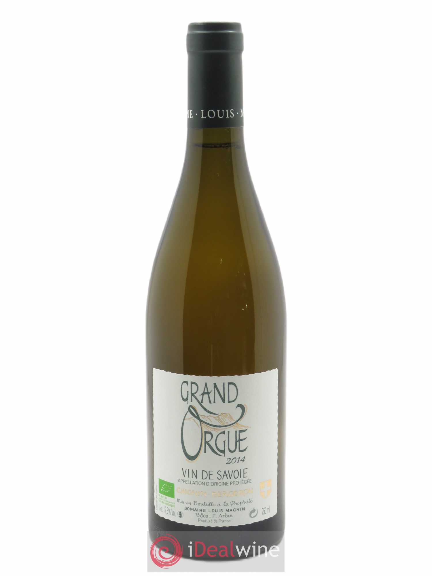 Vin de Savoie Chignin-Bergeron Grand Orgue Louis Magnin 2014 - Lot de 1 bouteille - 0