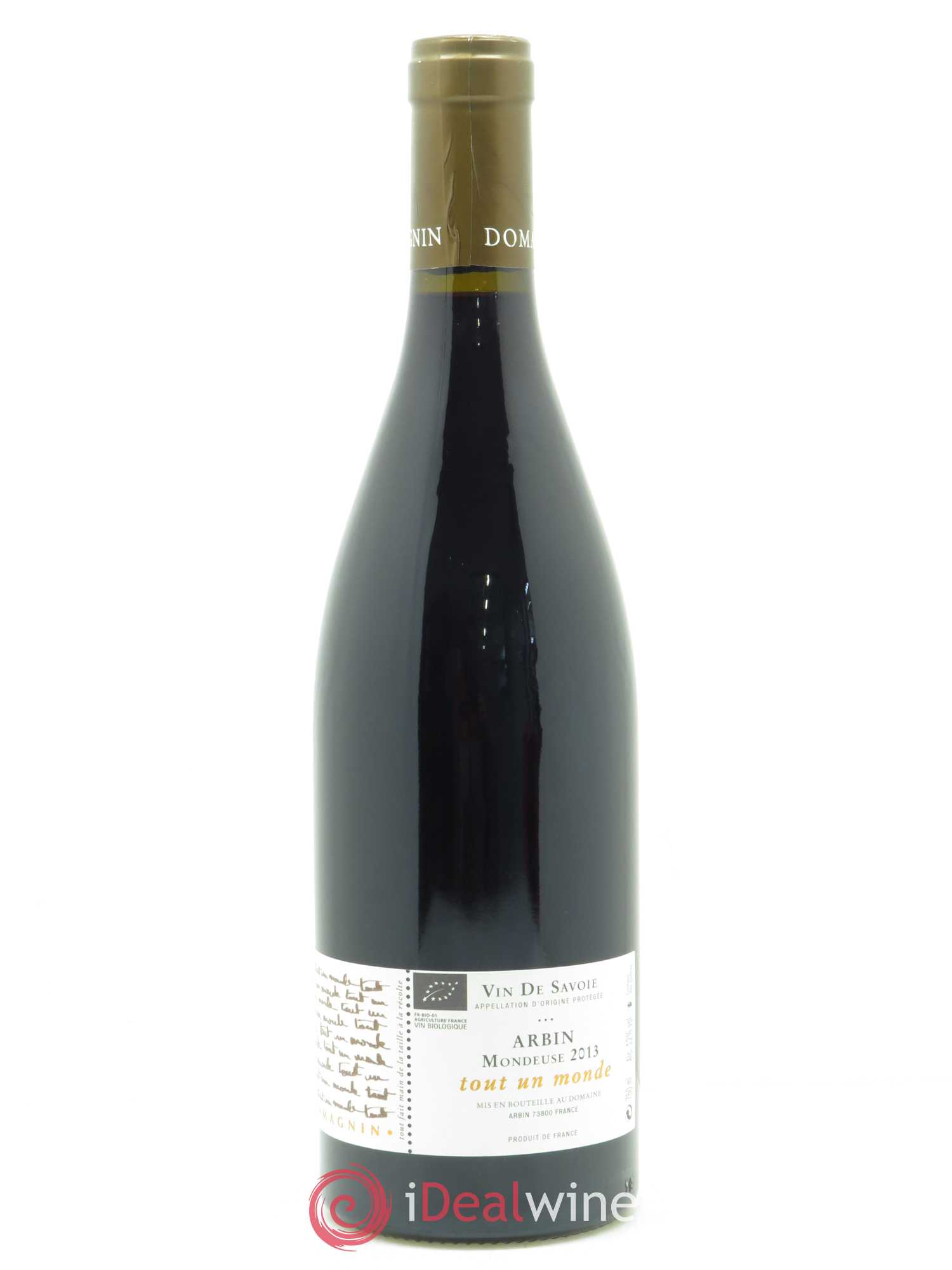 Vin de Savoie Arbin Tout un monde Louis Magnin 2013 - Lot de 1 bouteille - 1