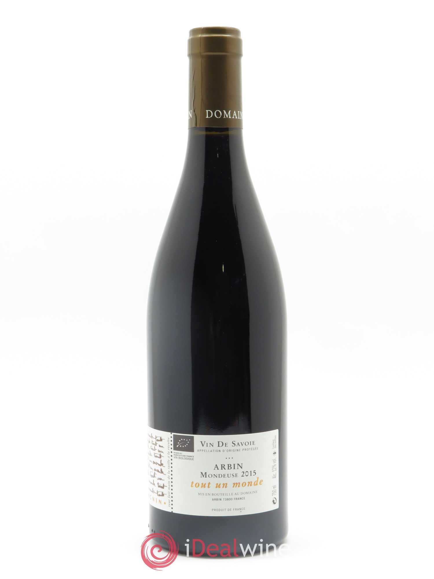 Vin de Savoie Arbin Tout un monde Louis Magnin 2015 - Lot de 1 bouteille - 1