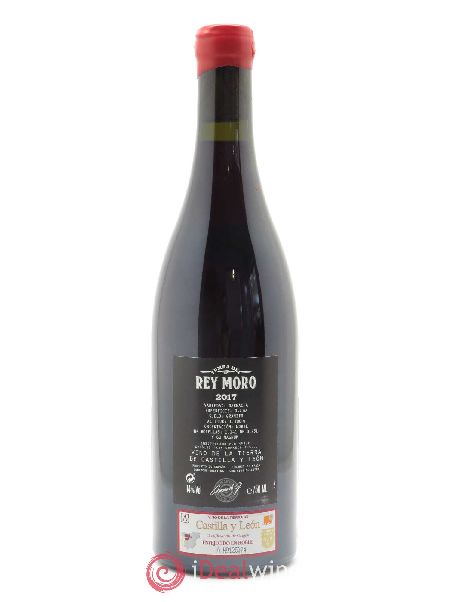 Vinos de Madrid DO Comando G DO Tumba del Rey Moro 2017 - Lot de 1 bouteille - 2
