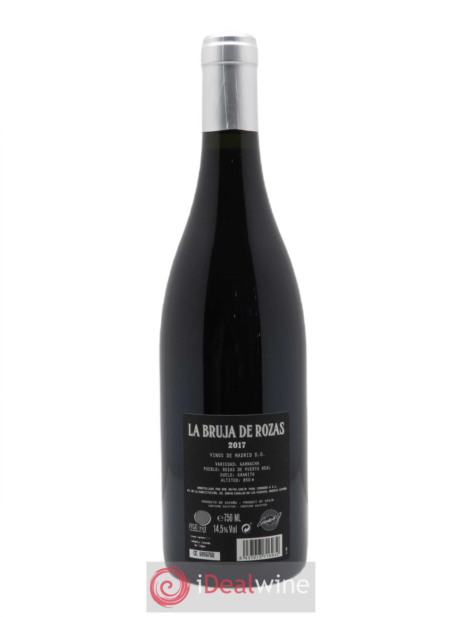 Vinos de Madrid DO Comando G La Bruja de Rozas 2017 - Lot of 1 bottle - 2