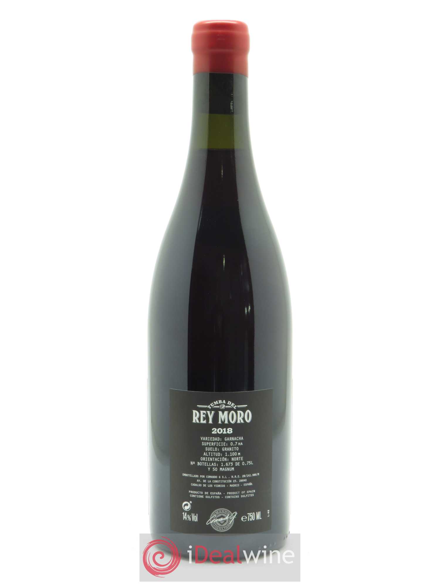 Vinos de Madrid DO Comando G DO Tumba del Rey Moro 2018 - Lot de 1 bouteille - 1