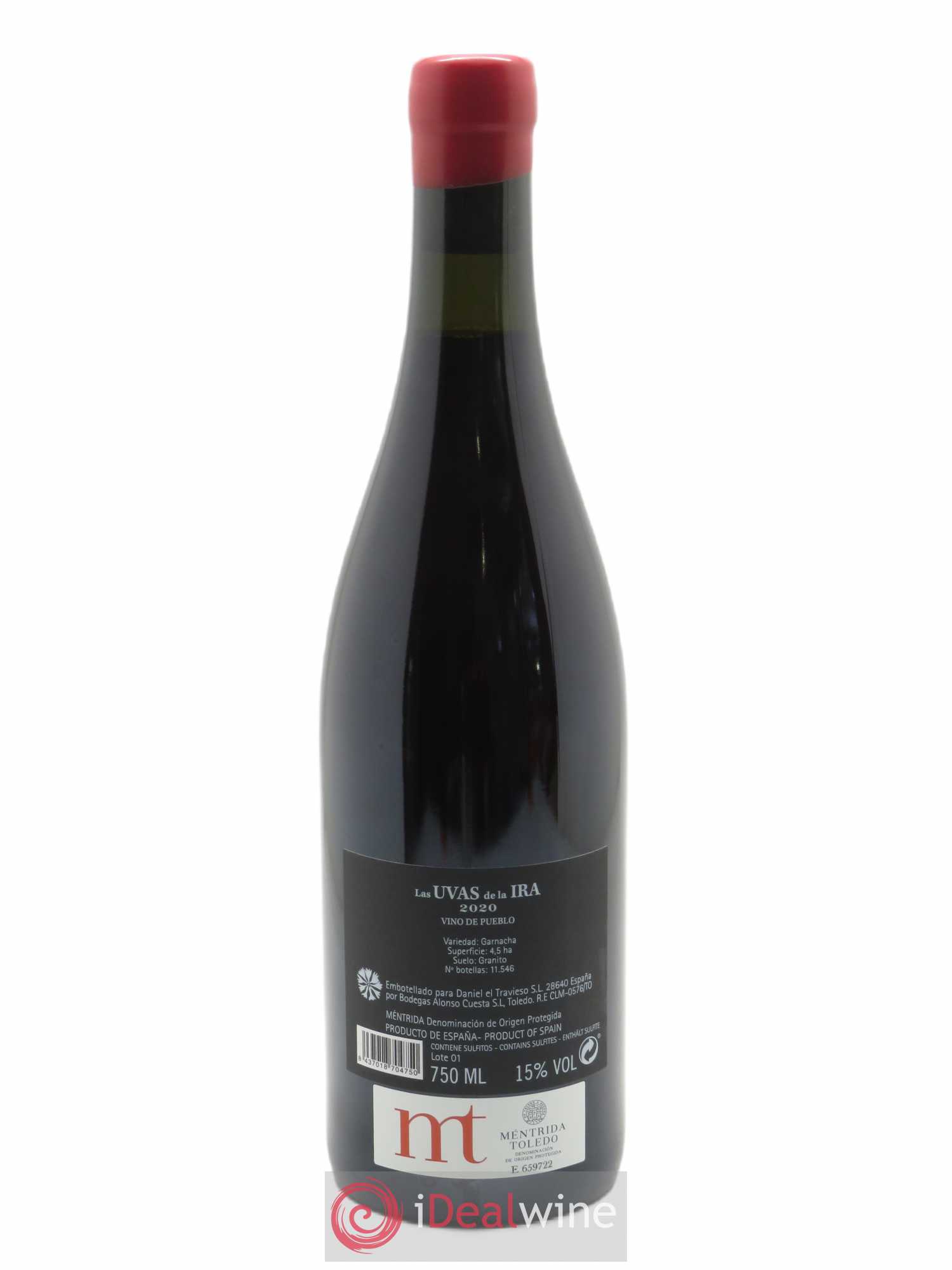 Méntrida DO Viticola Mentridana (anciennement Daniel Jimenez-Landi) Las Uvas de la Ira 2020 - Lot of 1 bottle - 1