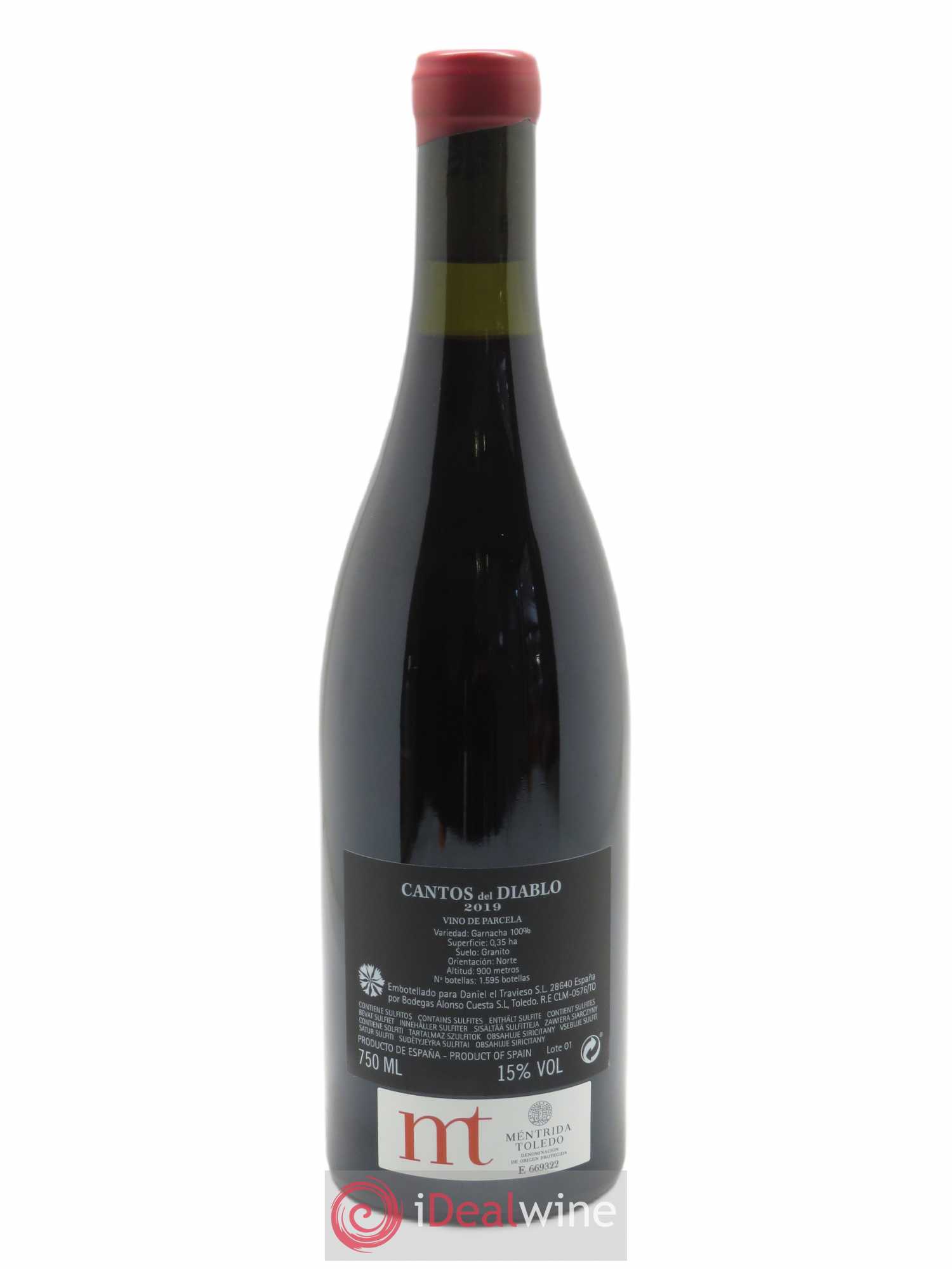 Méntrida DO Vinicola Mentridana (anciennement Daniel Jimenez-Landi) Cantos Del Diablo 2019 - Lot de 1 bouteille - 1