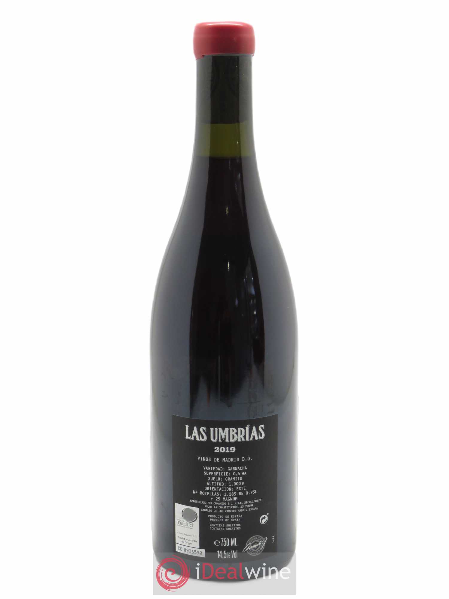 Vinos de Madrid DO Comando G Las Umbrias 2019 - Lot de 1 bouteille - 1