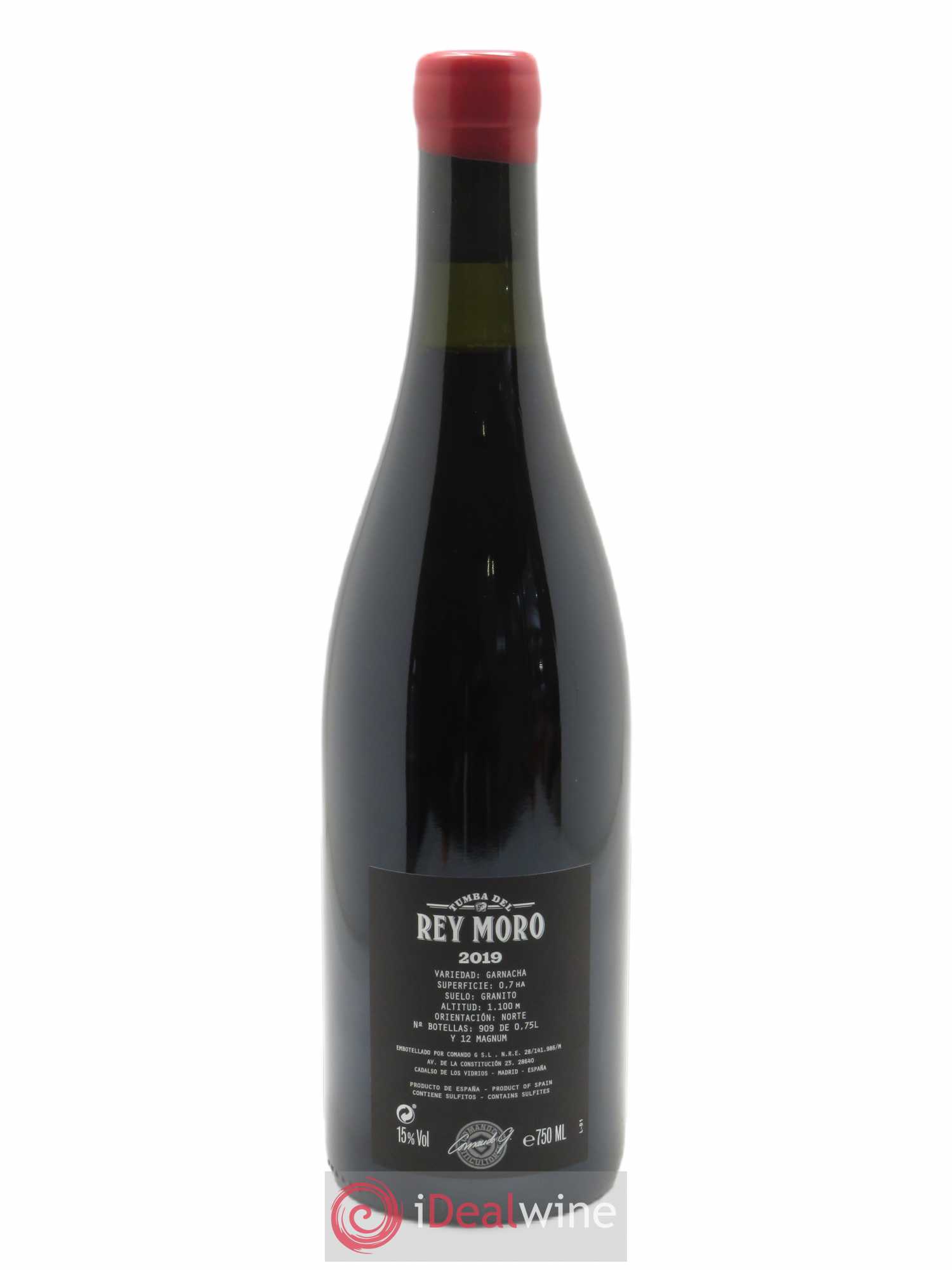 Vinos de Madrid DO Comando G DO Tumba del Rey Moro 2019 - Lot de 1 bouteille - 1