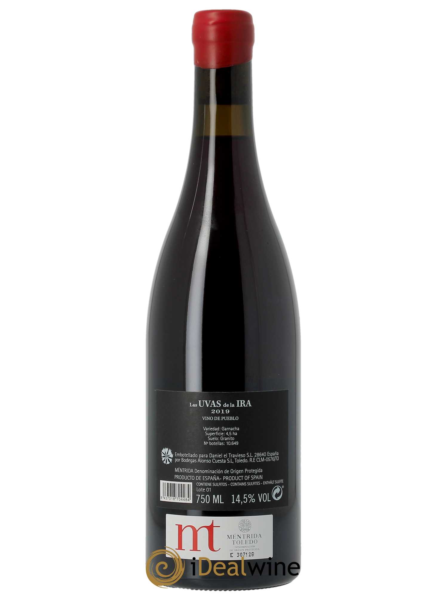 Méntrida DO Viticola Mentridana (anciennement Daniel Jimenez-Landi) Las Uvas de la Ira 2019 - Lot de 1 bouteille - 1