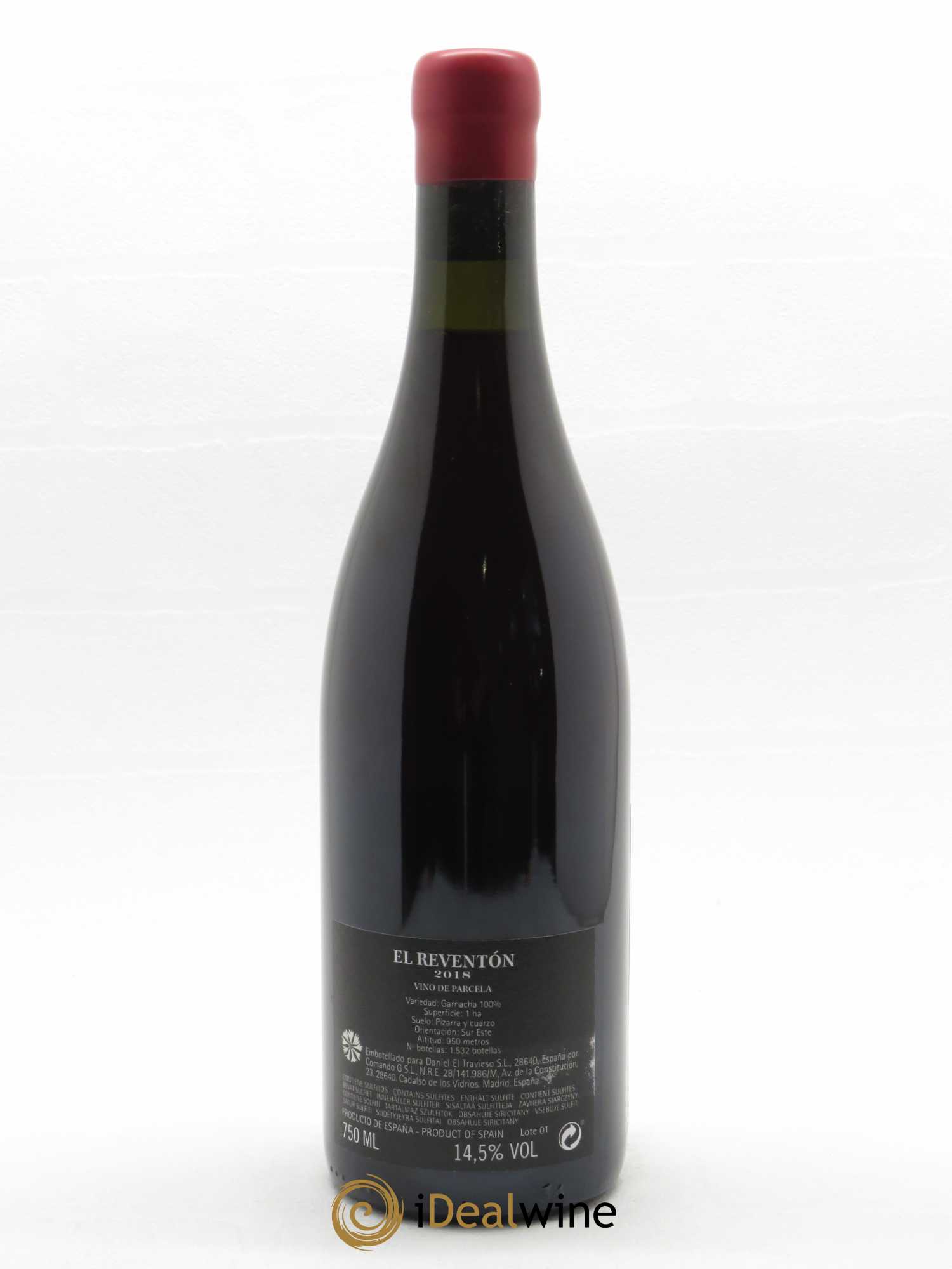 Castilla y Léon Comando G (anciennement Daniel Jimenez-Landi) El Reventon 2018 - Lot de 1 bouteille - 1