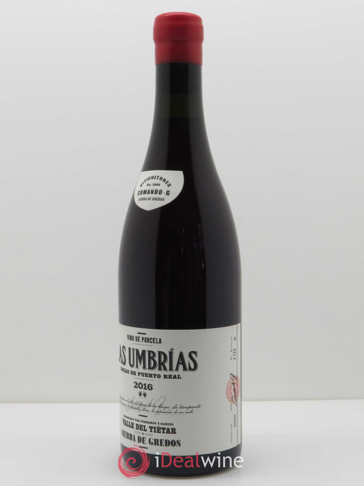 Vinos de Madrid DO Comando G Las Umbrias 2016 - Lot de 1 bouteille - 1