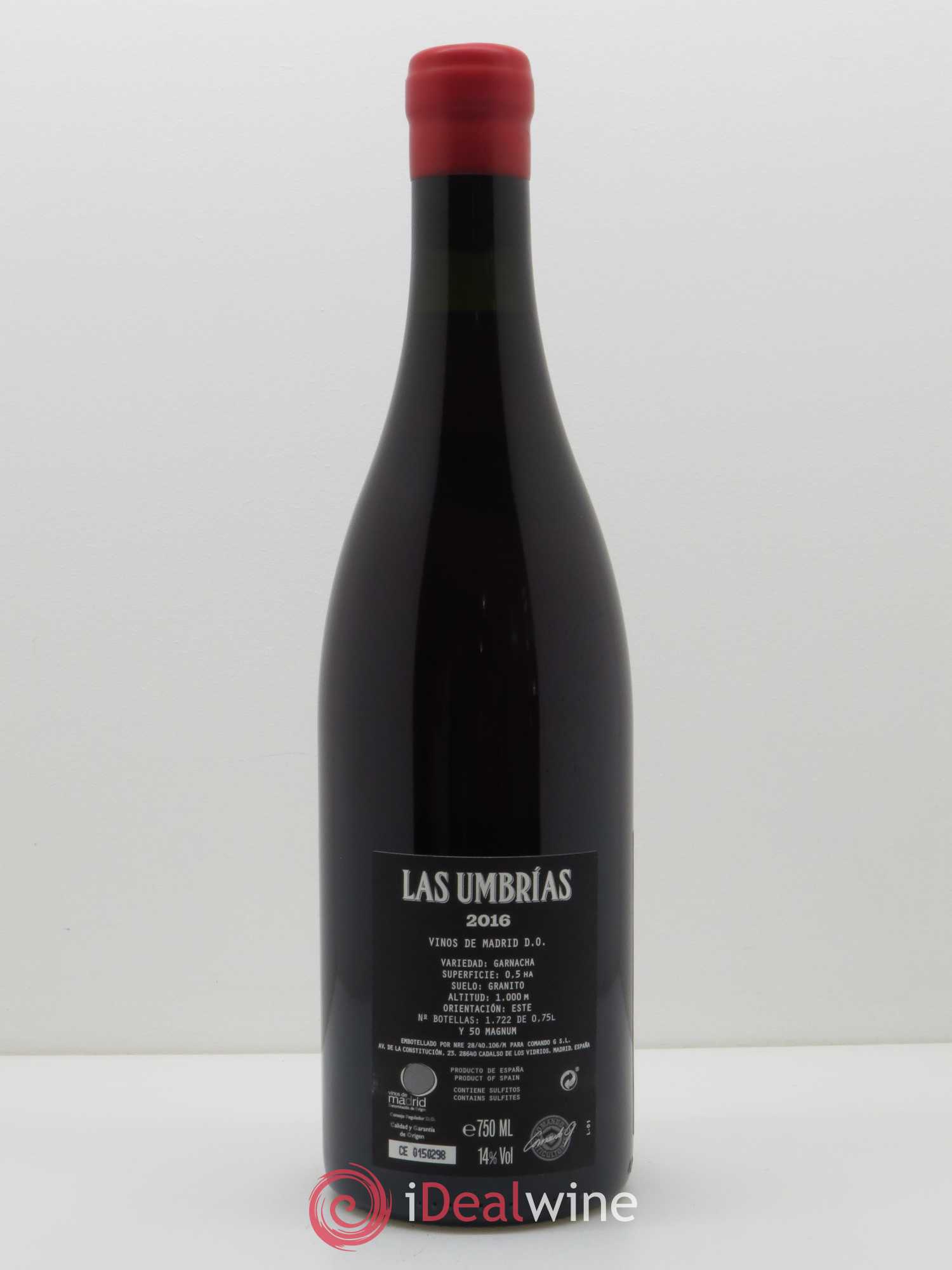 Vinos de Madrid DO Comando G Las Umbrias 2016 - Lot de 1 bouteille - 2