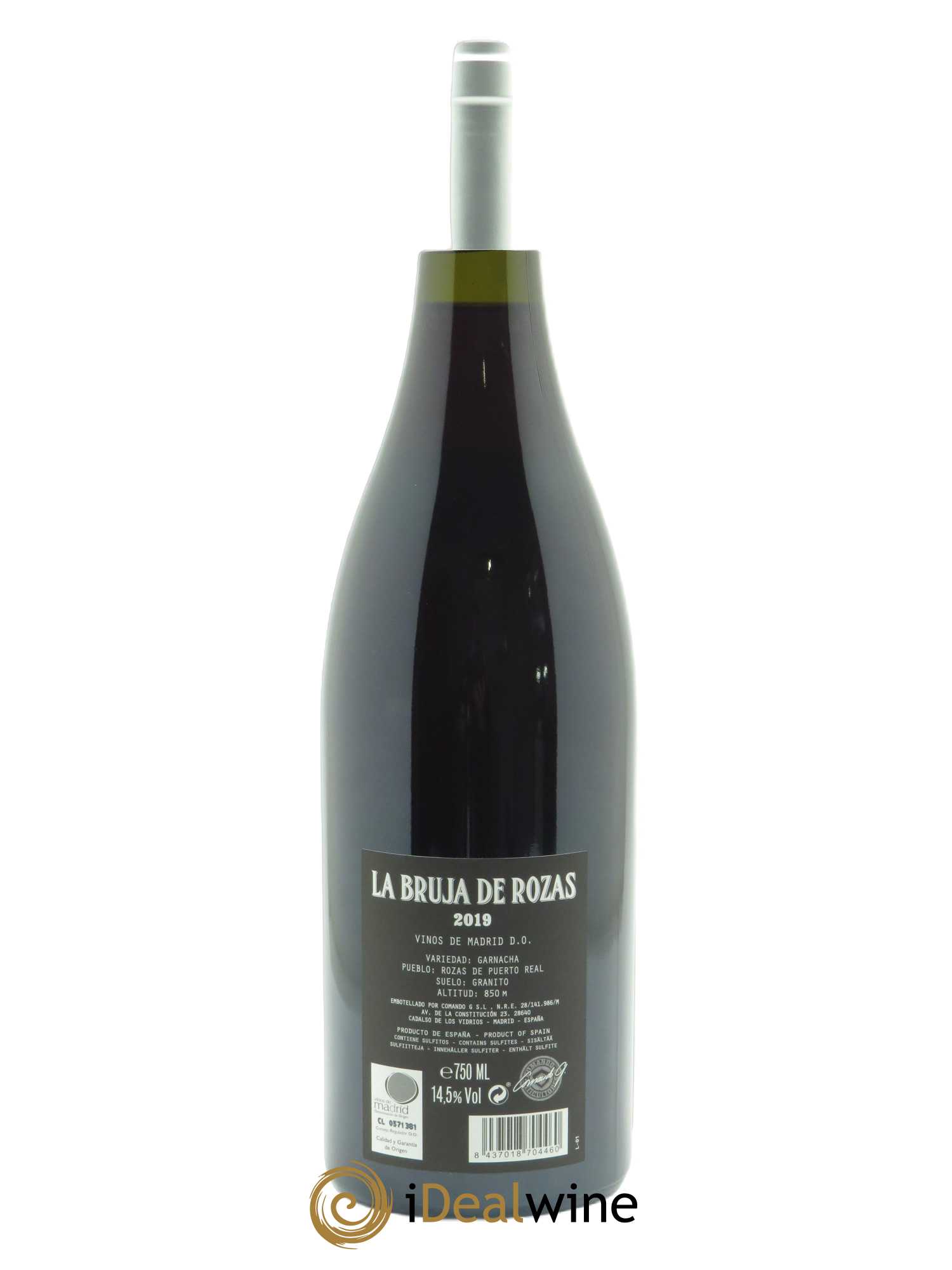 Vinos de Madrid DO Comando G La Bruja de Rozas 2019 - Lot de 1 bouteille - 1