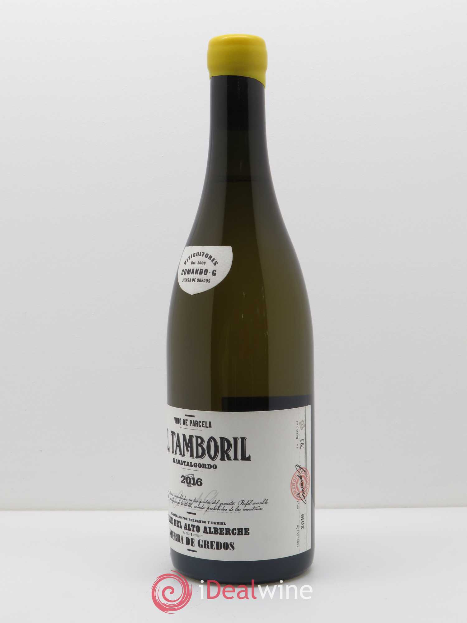 Sierra de Gredos Comando G DO Tamboril 2016 - Lot de 1 bouteille - 1