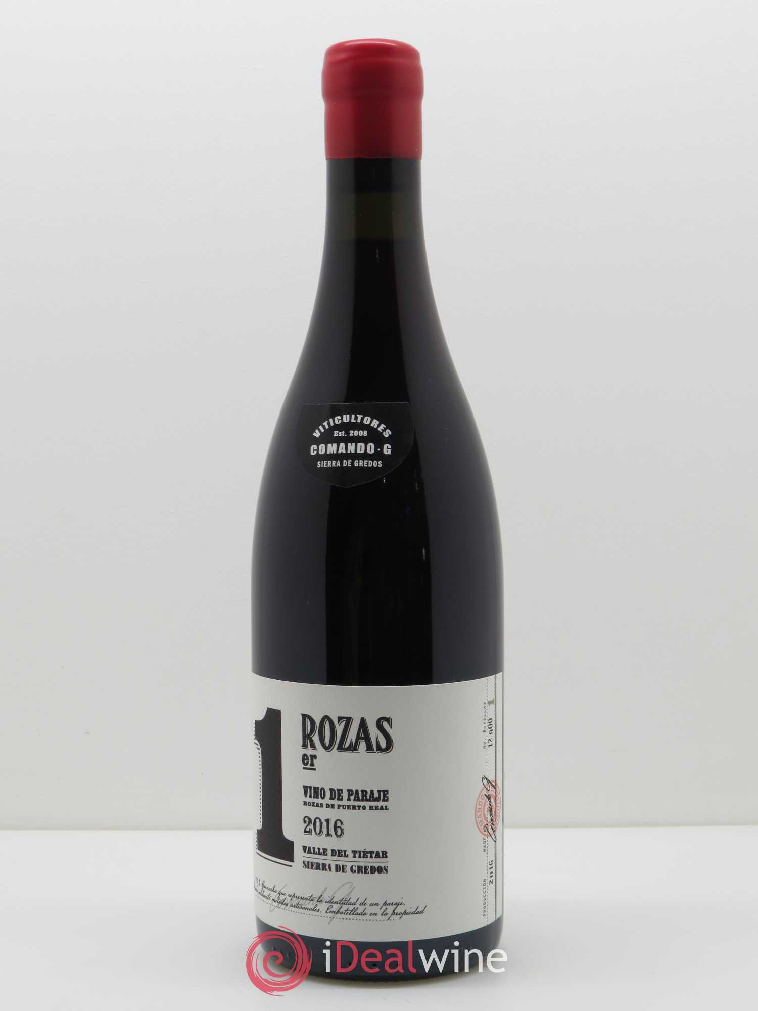 Vinos de Madrid DO Comando G Rozas Primer 2016 - Lot de 1 bouteille - 1