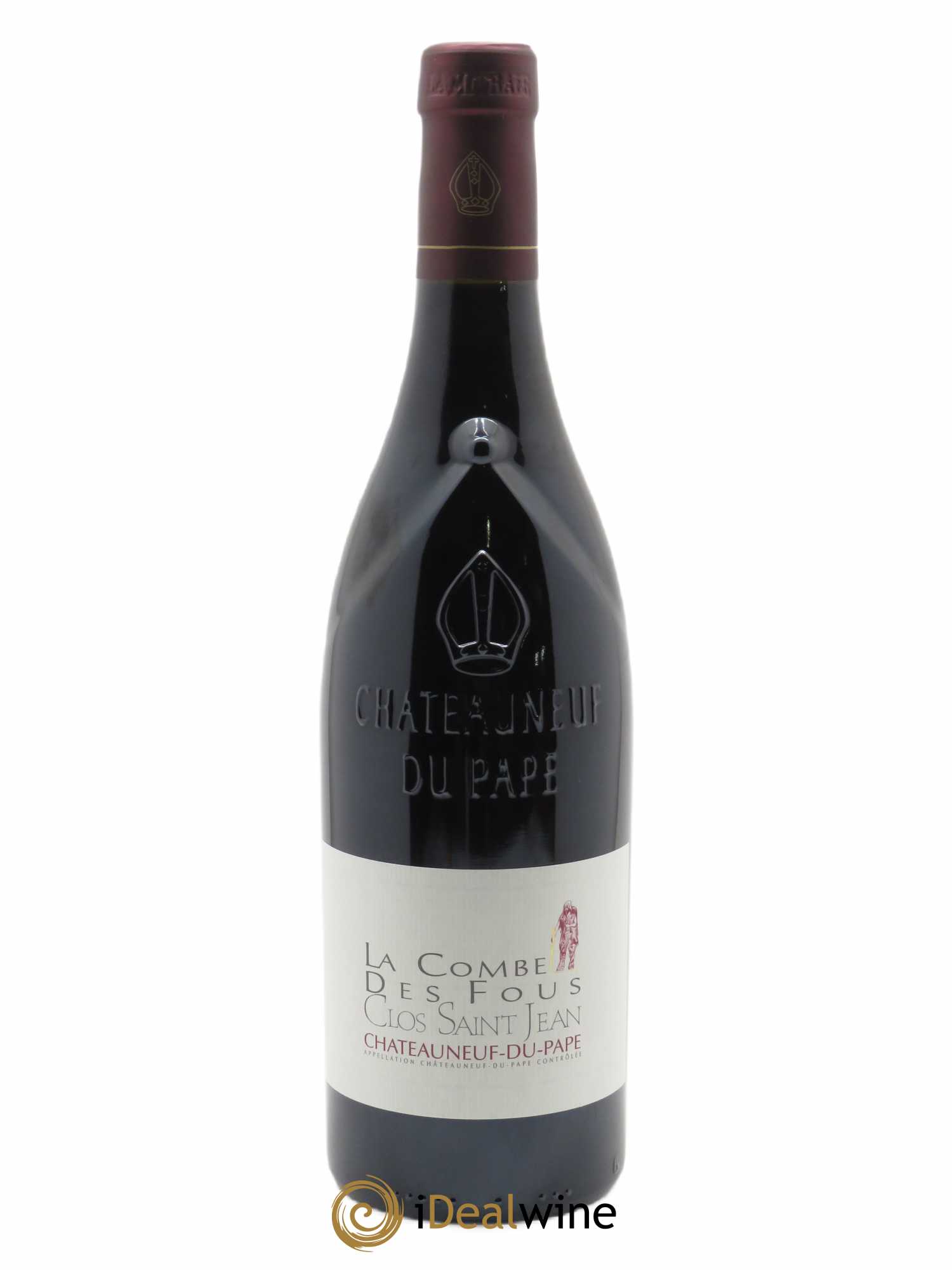 Châteauneuf-du-Pape Clos Saint-Jean La Combe des Fous Pascal et Vincent Maurel 2020 - Lot of 1 bottle - 0