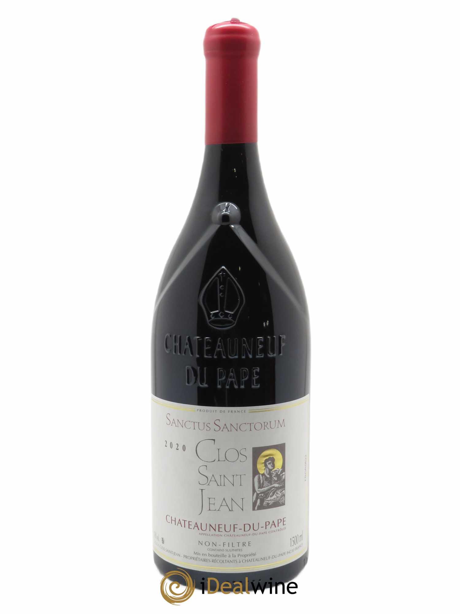 Châteauneuf-du-Pape Clos Saint-Jean Sanctus Sanctorum Pascal et Vincent Maurel 2020 - Lot de 1 magnum - 0