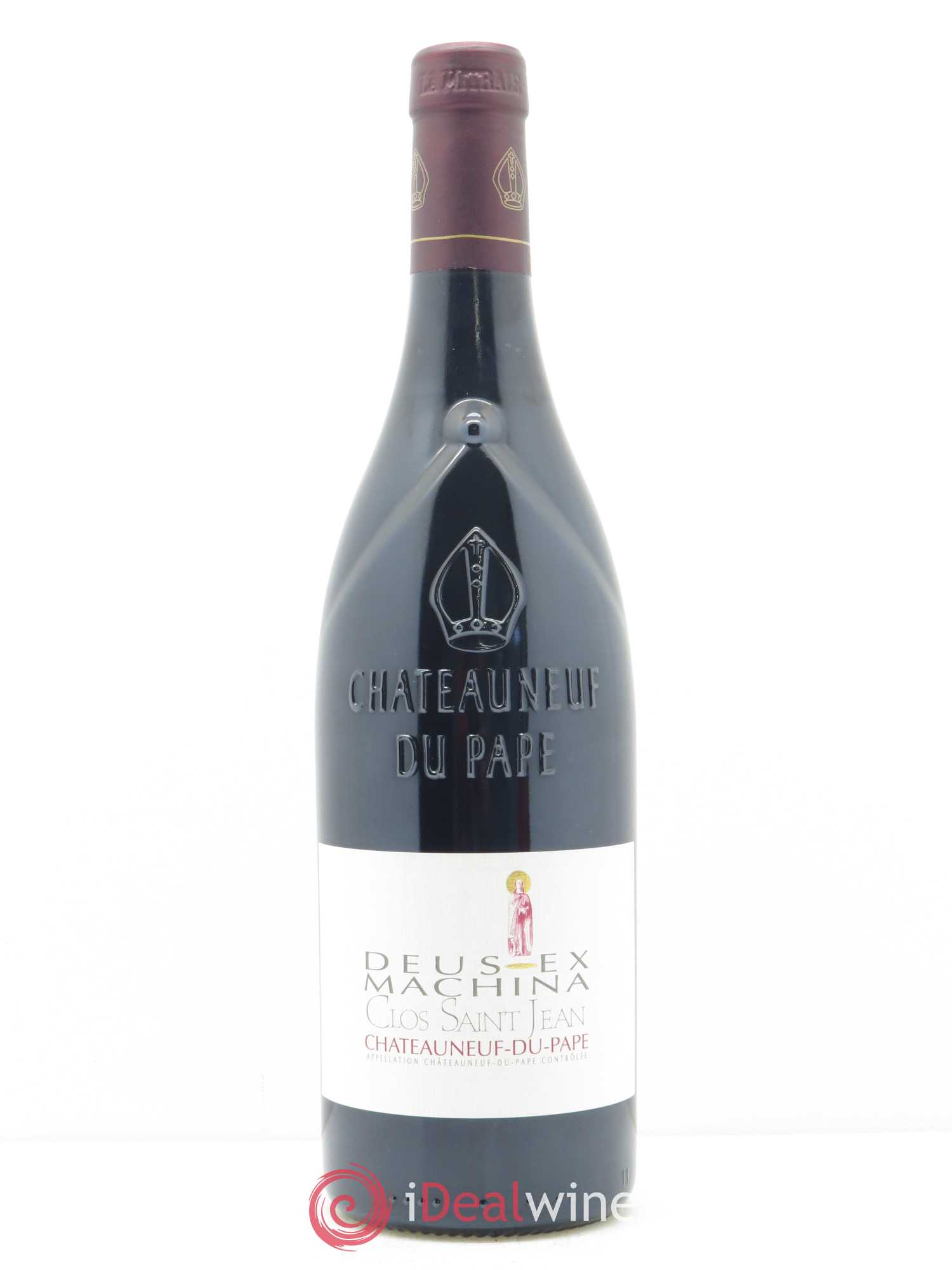 Châteauneuf-du-Pape Clos Saint-Jean Deus Ex Machina Pascal et Vincent Maurel 2017 - Lot de 1 bouteille - 0