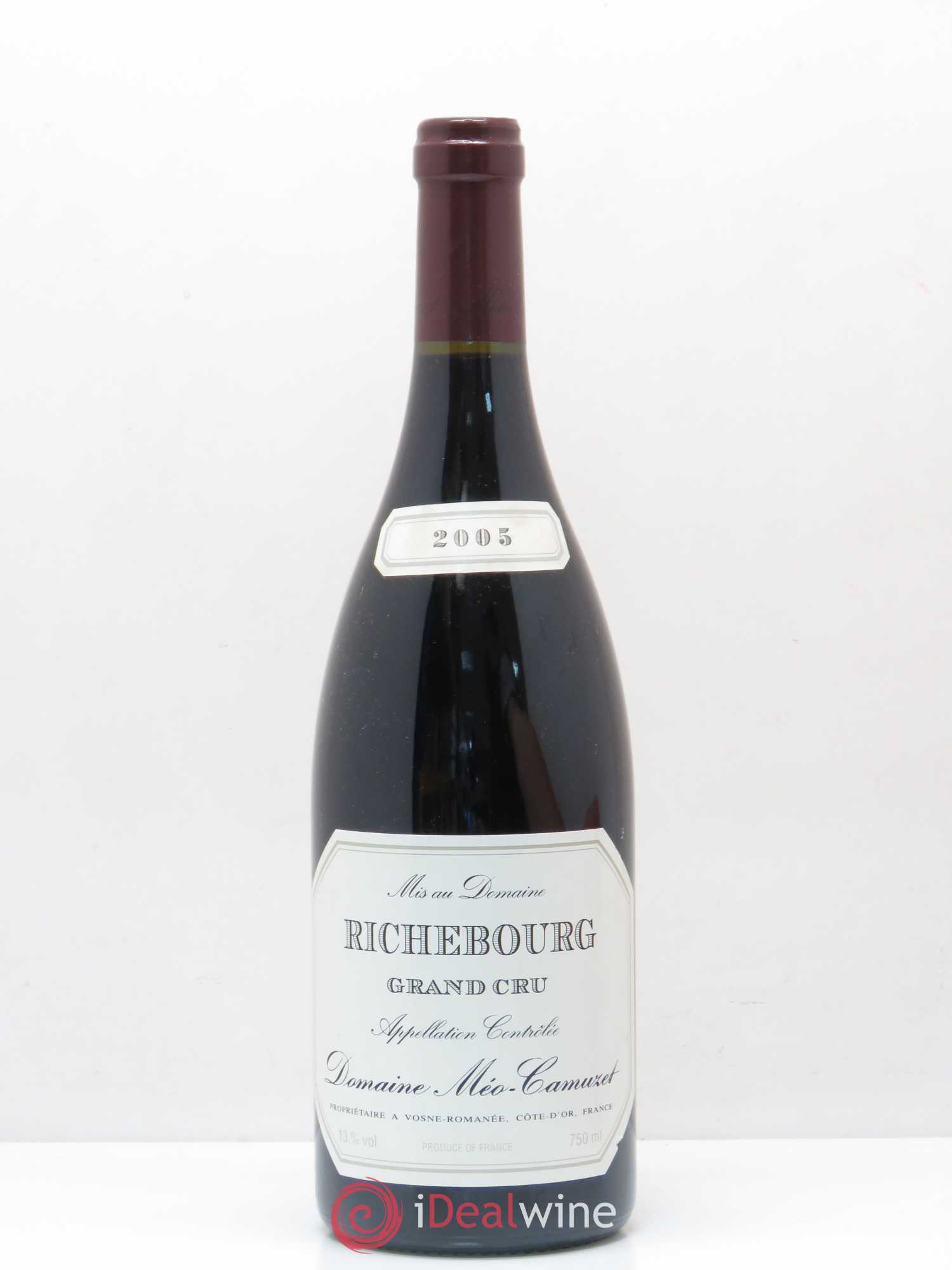 Richebourg Grand Cru Méo-Camuzet (Domaine) 2005 - Lot de 1 bouteille - 0