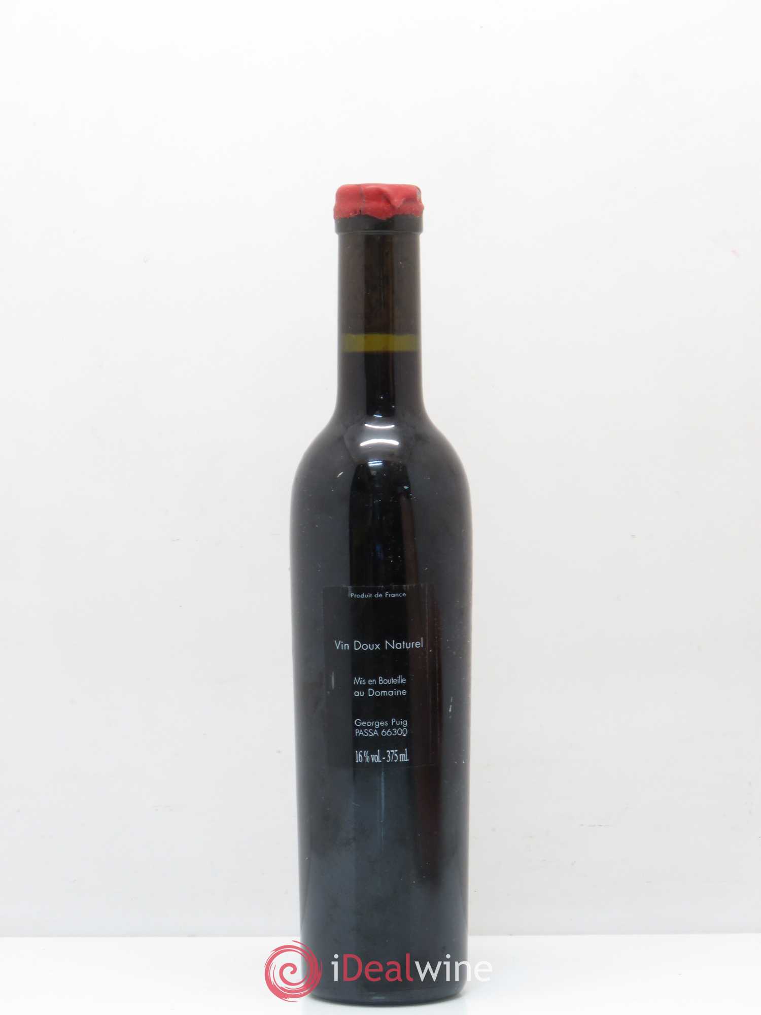 Rivesaltes Cuvée Joseph-Noell Domaine Puig-Parahy 1898 - Lot de 1 demi bouteille - 1