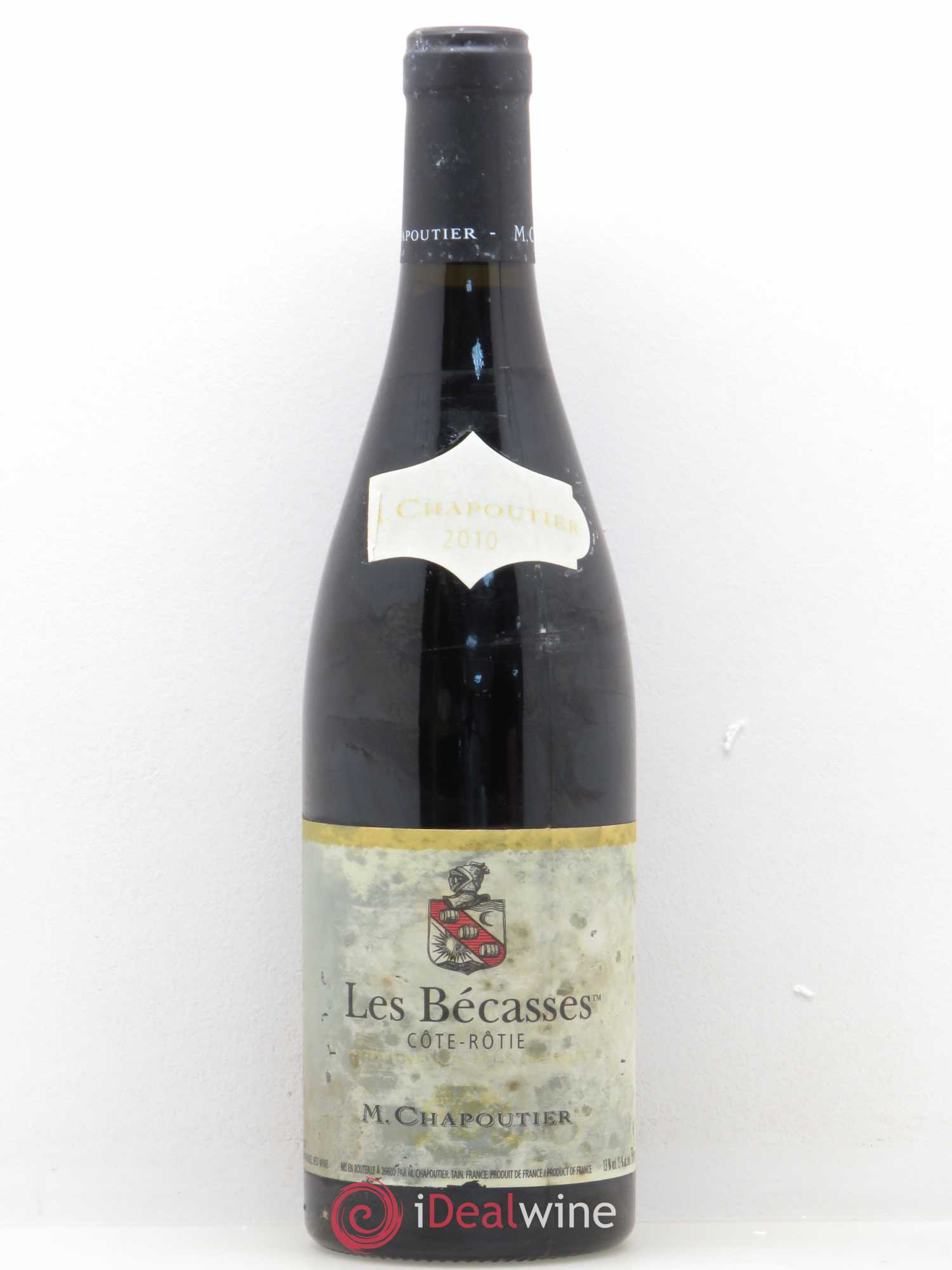 Côte-Rôtie Les Bécasses Chapoutier 2010 - Lot de 1 bouteille - 0