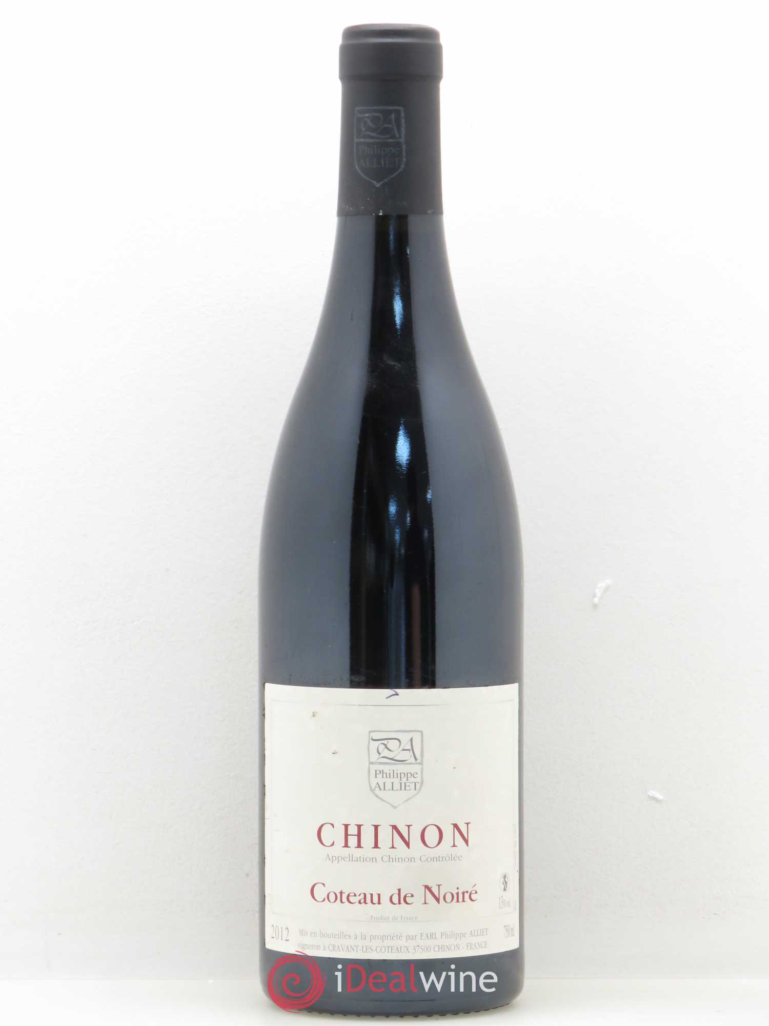 Chinon Coteau de Noiré Philippe Alliet 2012 - Lot de 1 bouteille - 0
