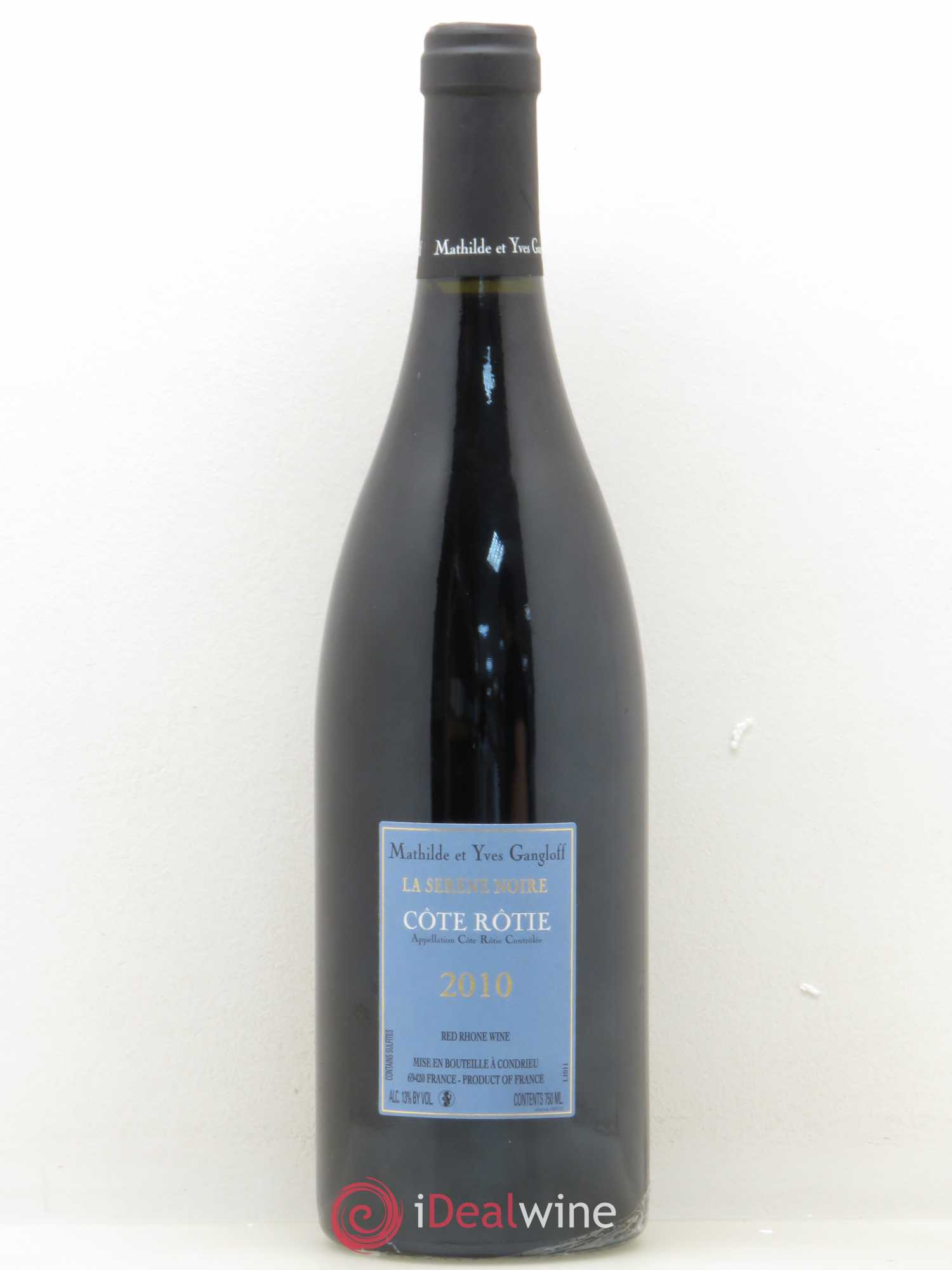Côte-Rôtie La Sereine Noire Gangloff (Domaine) 2010 - Posten von 1 Flasche - 1