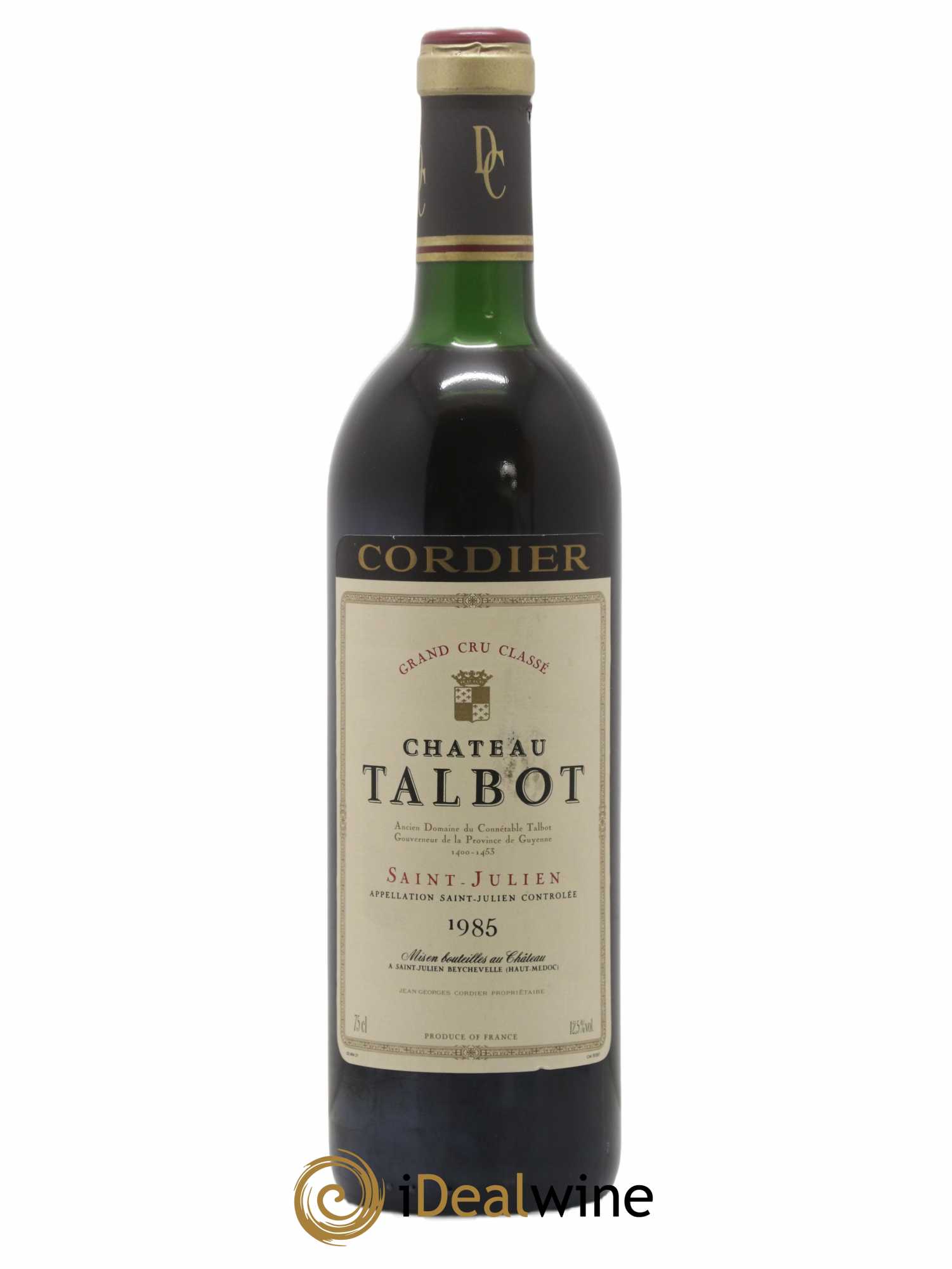Château Talbot 4ème Grand Cru Classé 1985 - Lot of 1 bottle - 0