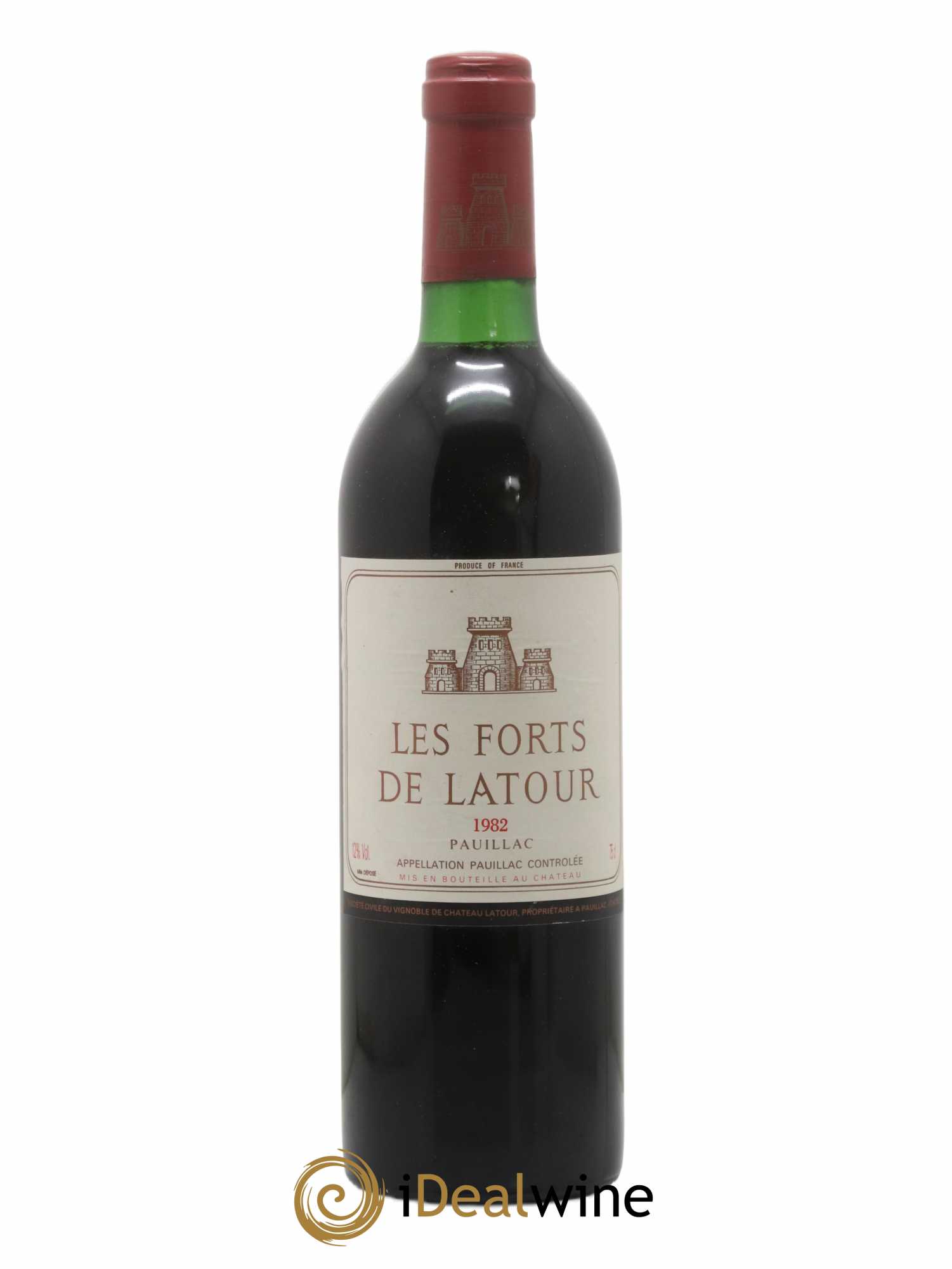 Les Forts de Latour Second Vin 1982 - Lot de 1 bouteille - 0