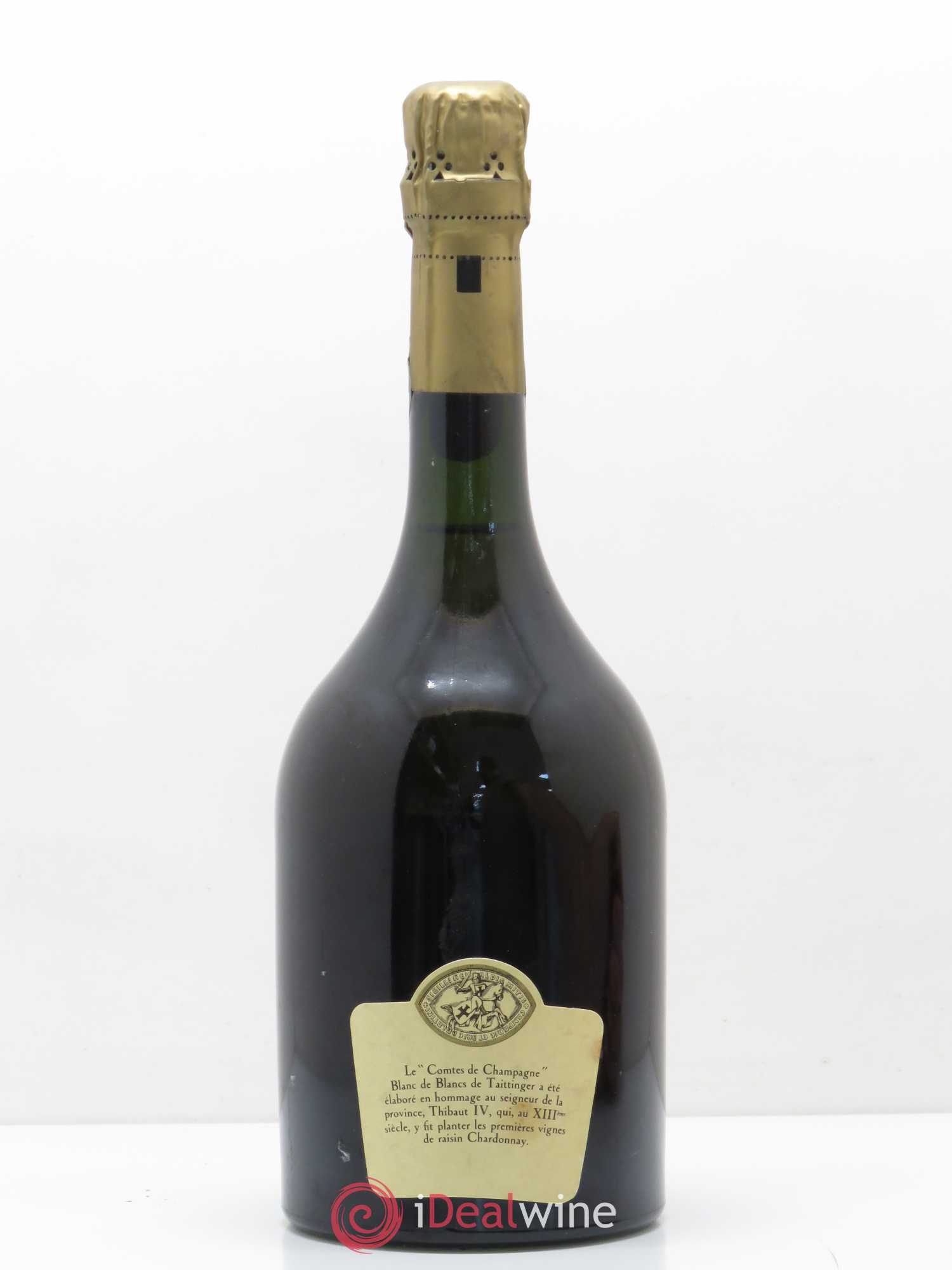 Comtes de Champagne Taittinger Blanc de Blancs 1975 - Lot de 1 bouteille - 1