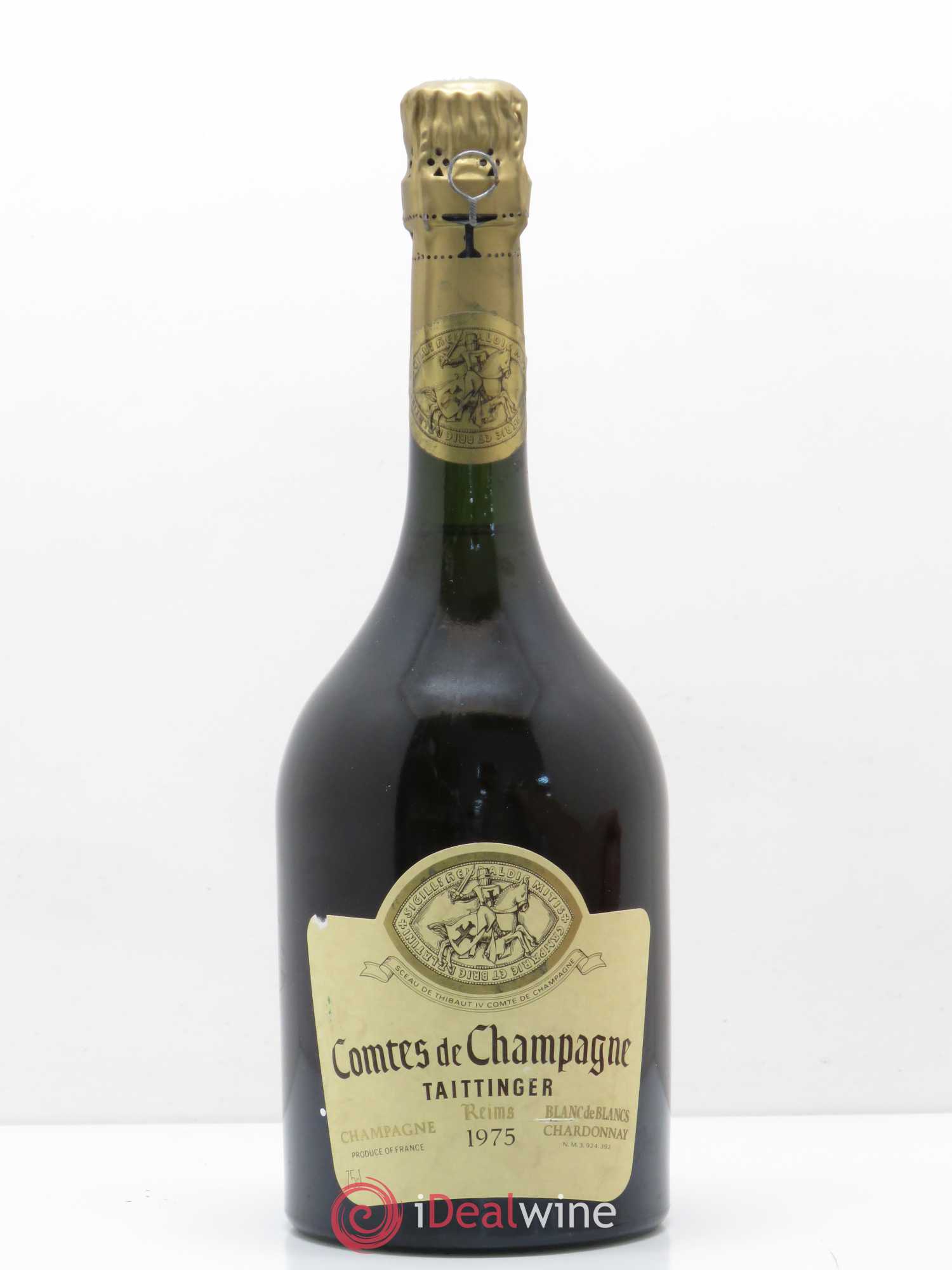 Comtes de Champagne Taittinger Blanc de Blancs 1975 - Lot de 1 bouteille - 0