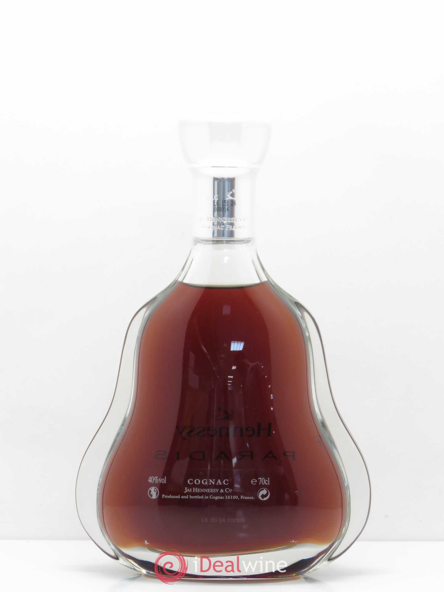 Cognac Hennessy Paradis (sans prix de réserve) - Posten von 1 Flasche - 1