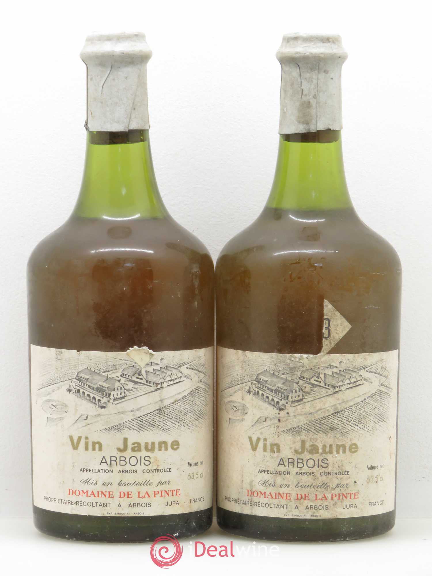 Arbois Vin Jaune Domaine de La Pinte 1973 - Posten von 2 Flaschen - 0