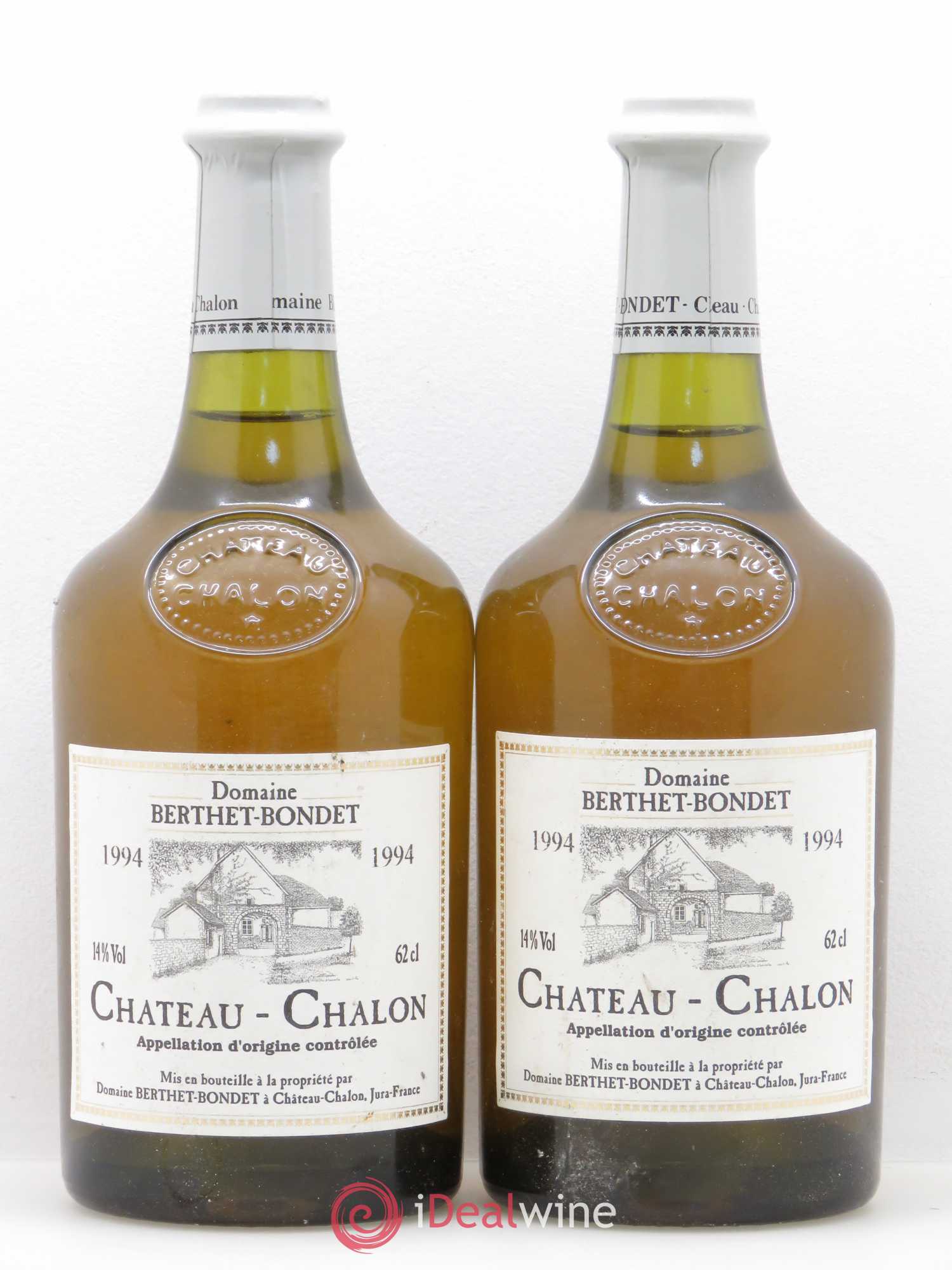 Château-Chalon Berthet-Bondet 1994 - Lot de 2 bouteilles - 0