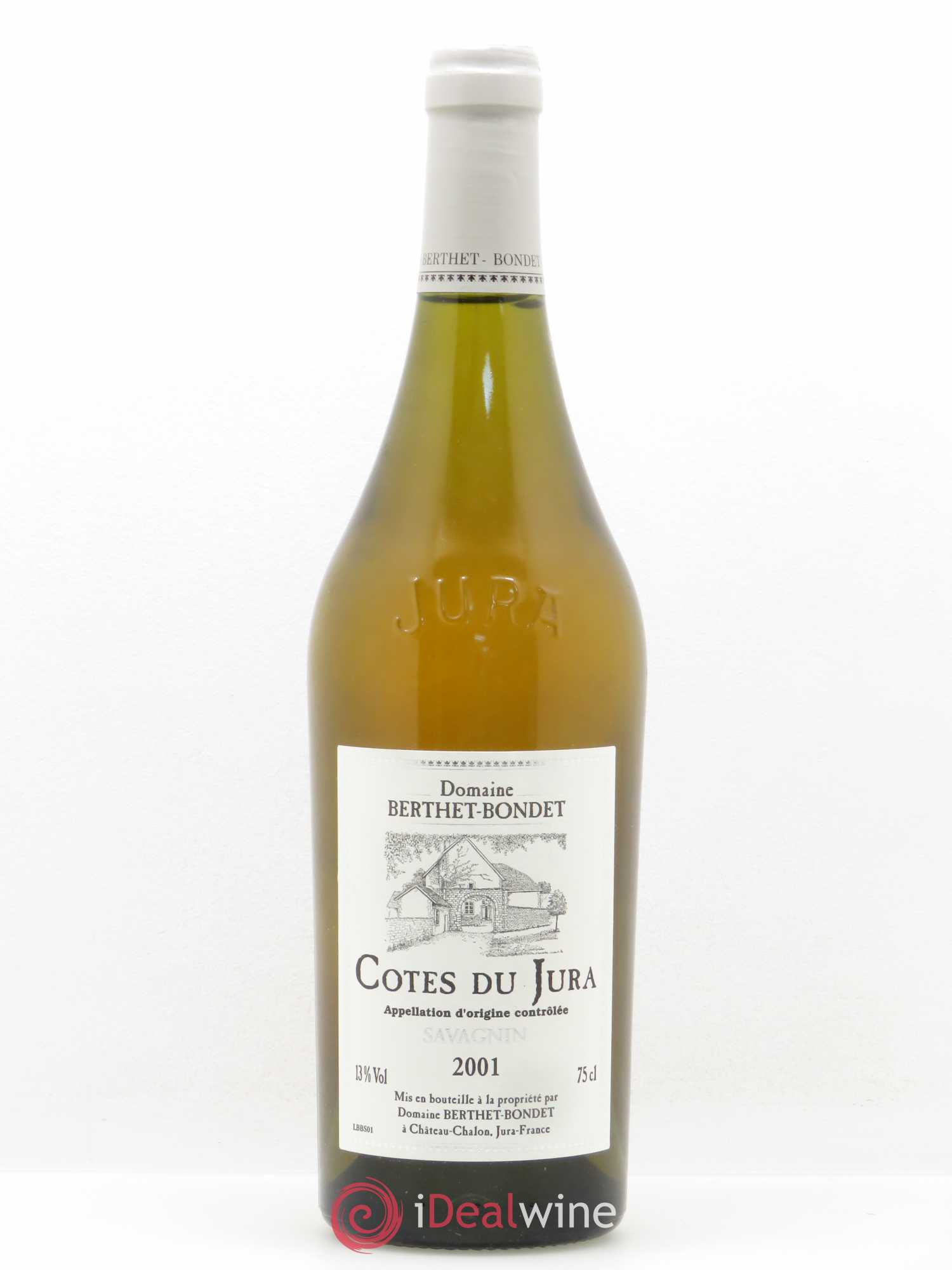 Côtes du Jura Savagnin Berthet-Bondet 2001 - Lot de 1 bouteille - 0