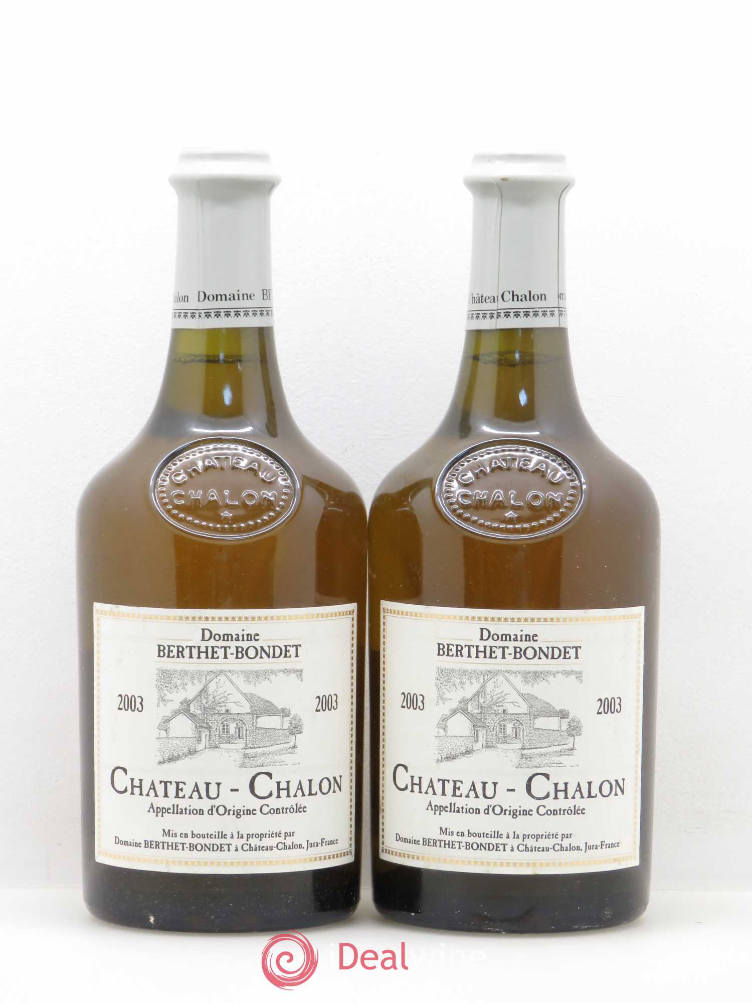 Château-Chalon Berthet-Bondet 2003 - Lot de 2 bouteilles - 0